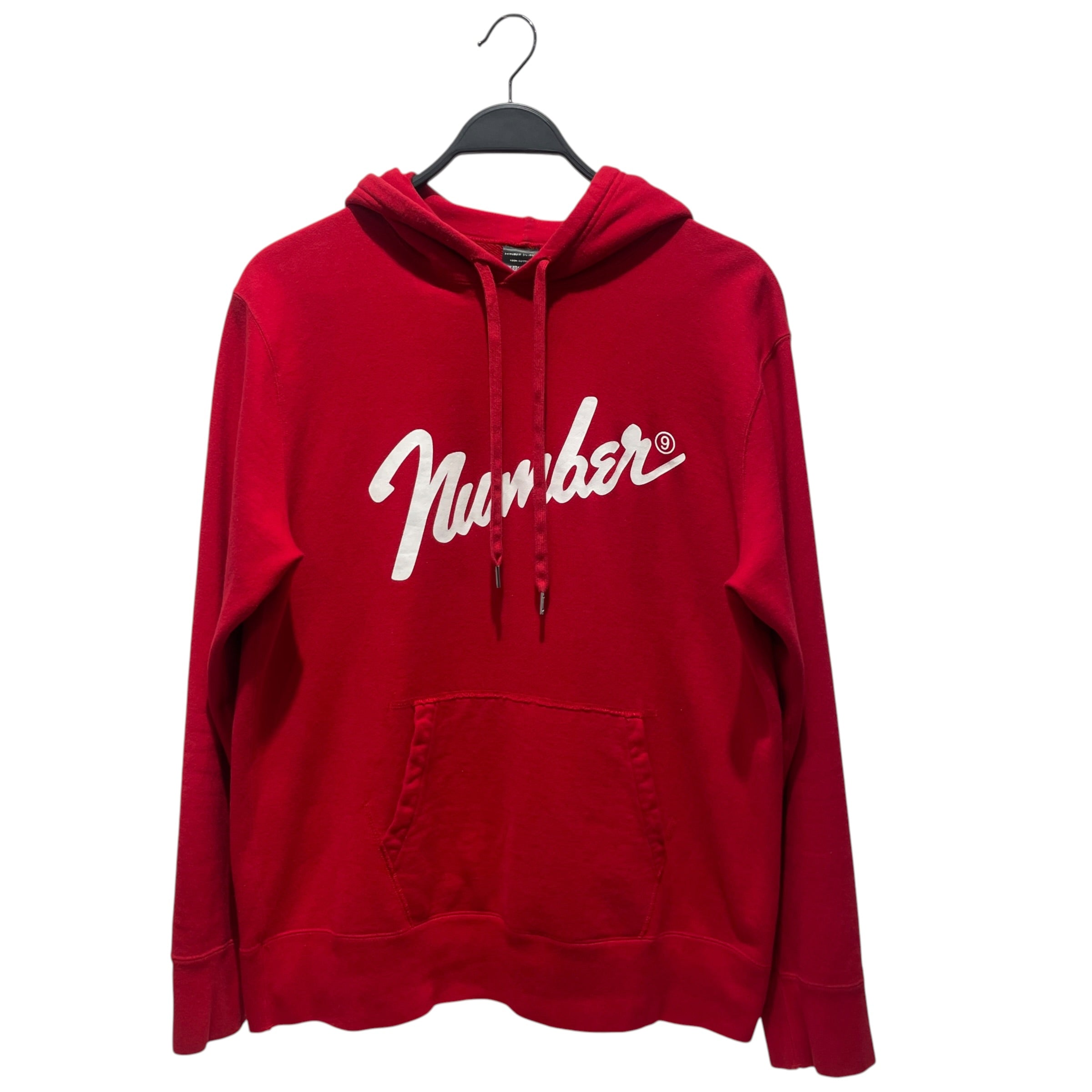 NUMBER (N)INE/Hoodie/3/Cotton/RED/Fender-Style Hoodie view 1