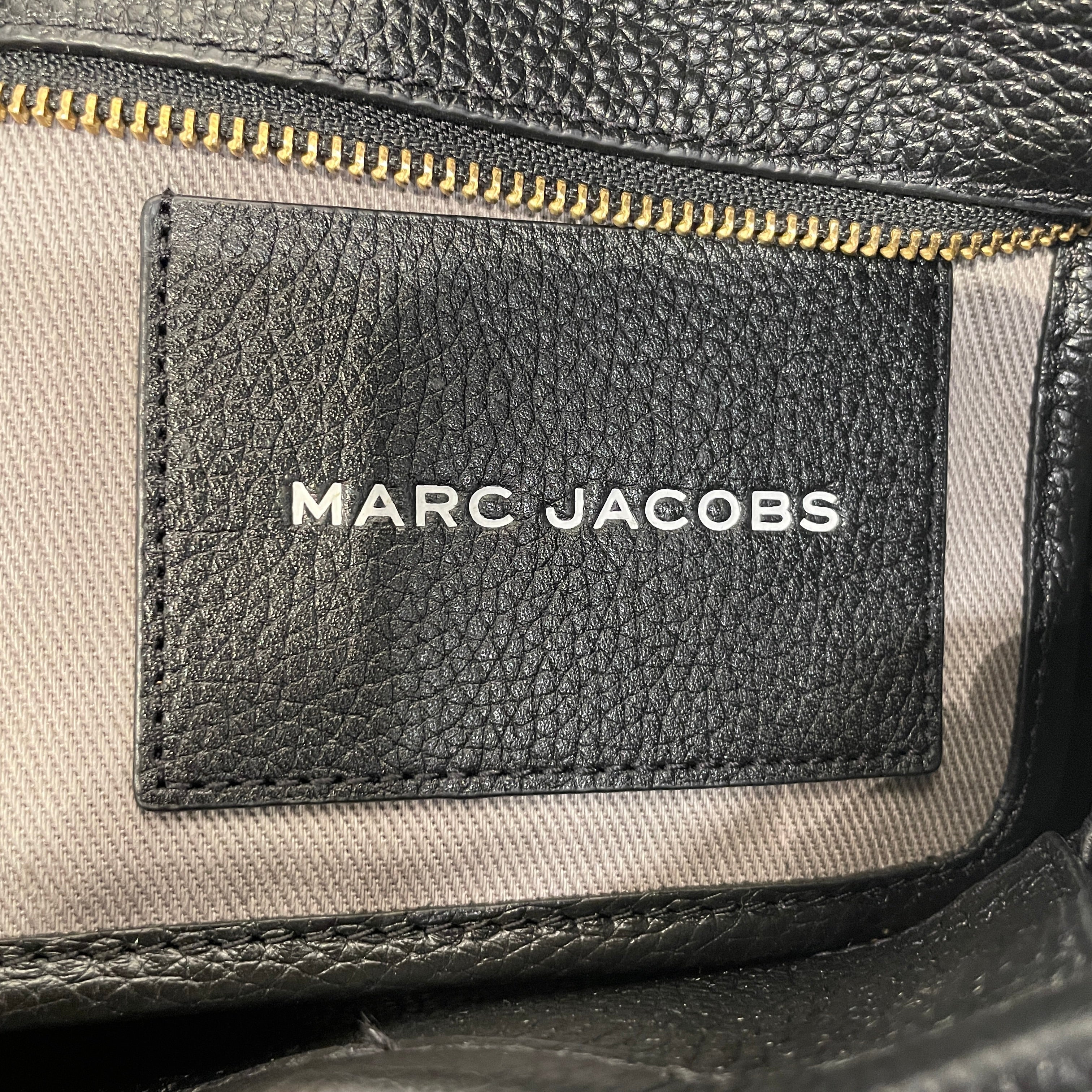 MARC JACOBS/Tote Bag/Leather/BLK/ view 5