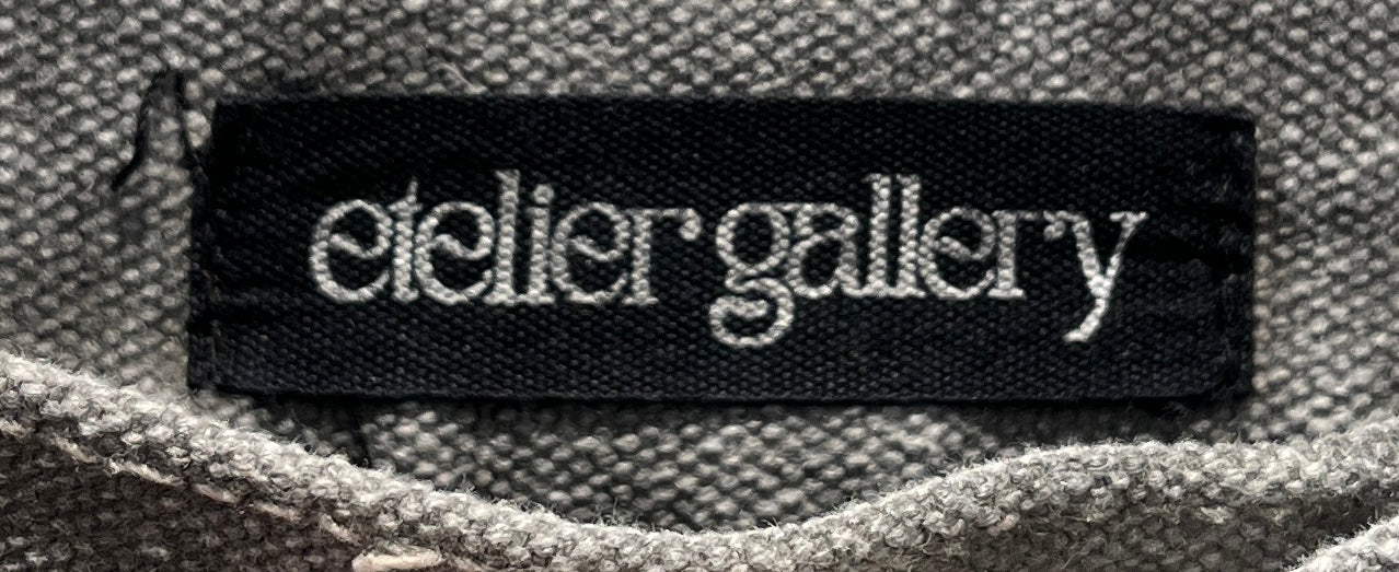 ETELIER GALLERY/Pants/30/Denim/GRY/TUSK WIDE LEG WAIST BUCKLE view 5