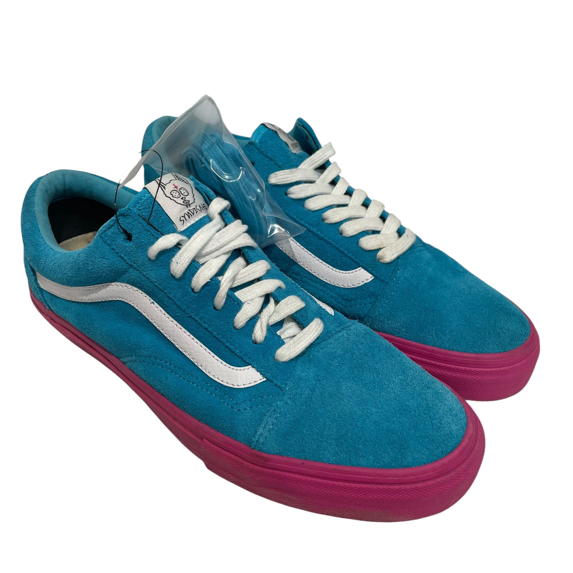 VANS/GOLF WANG/Low-Sneakers/US 10.5/Suede/BLU/Syndicate Old Skool view 1