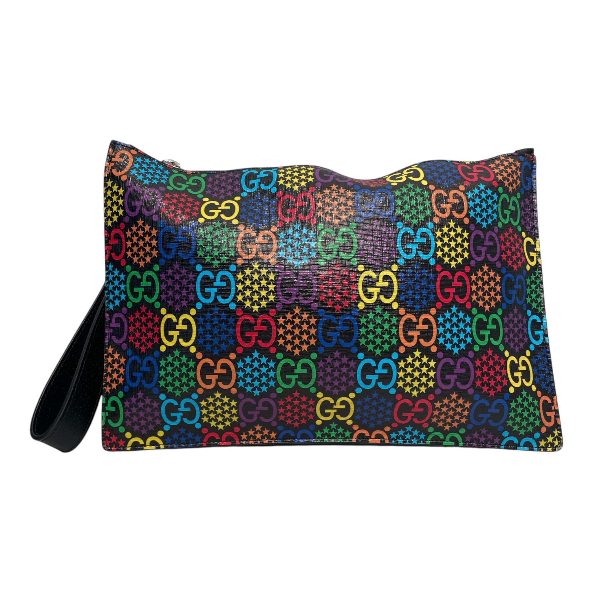 GUCCI/Clutch Bag/Monogram/Leather/MLT/Psychedelic Supreme view 2