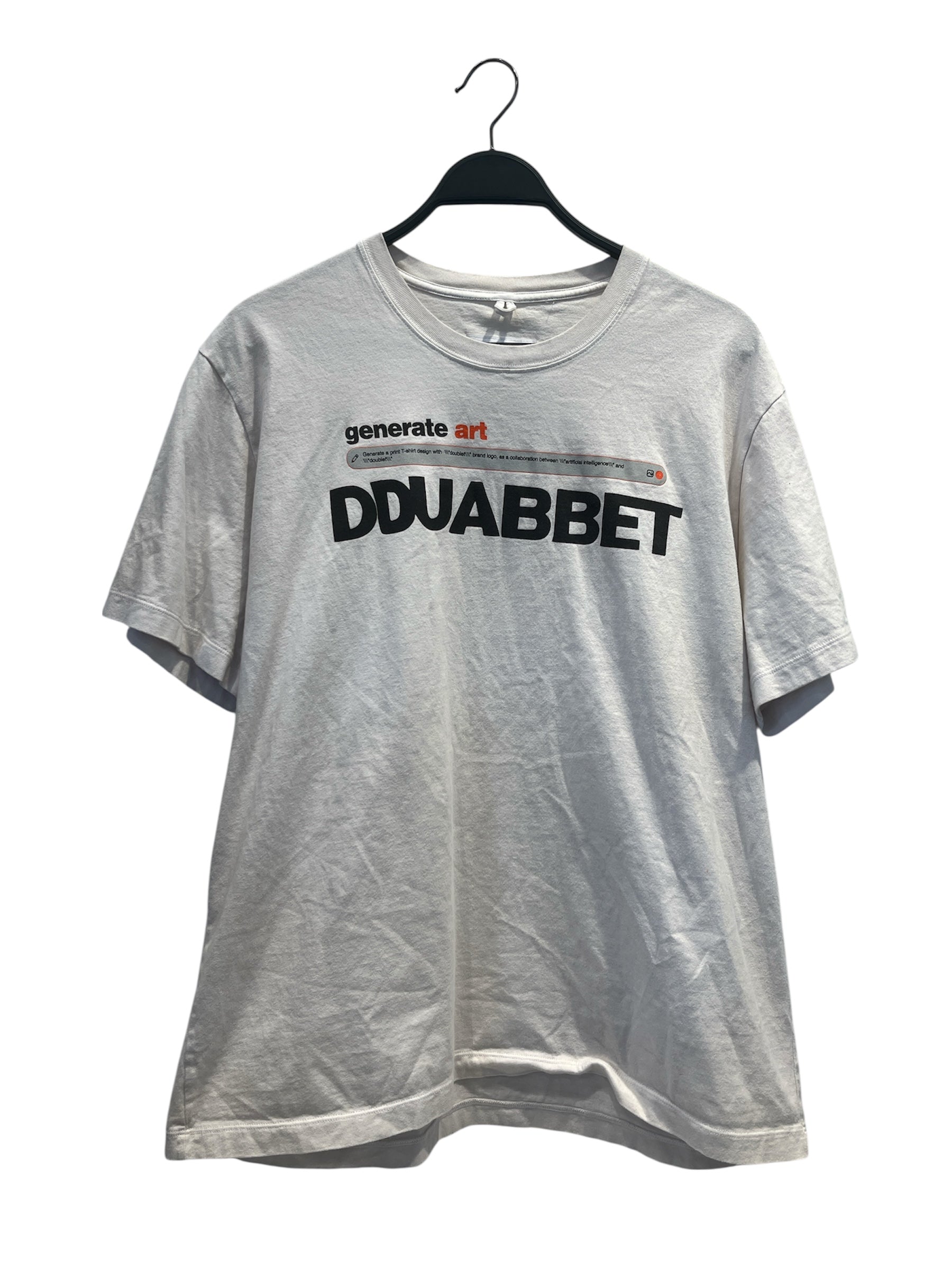 doublet/T-Shirt/M/Cotton/GRY/DDUABBET view 1
