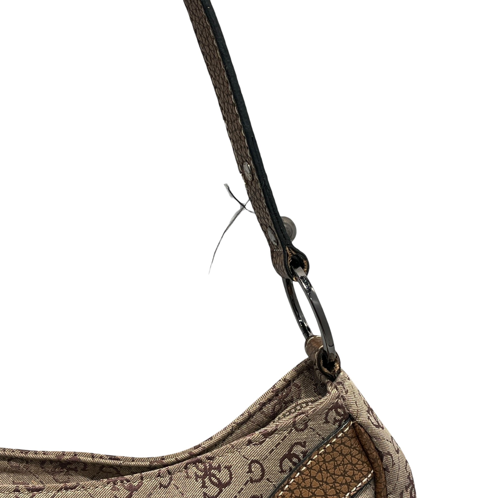 GUESS/Vintage/Hand Bag/Monogram/Cotton/BRW/BROWN METALLIC MIDDLE G view 7