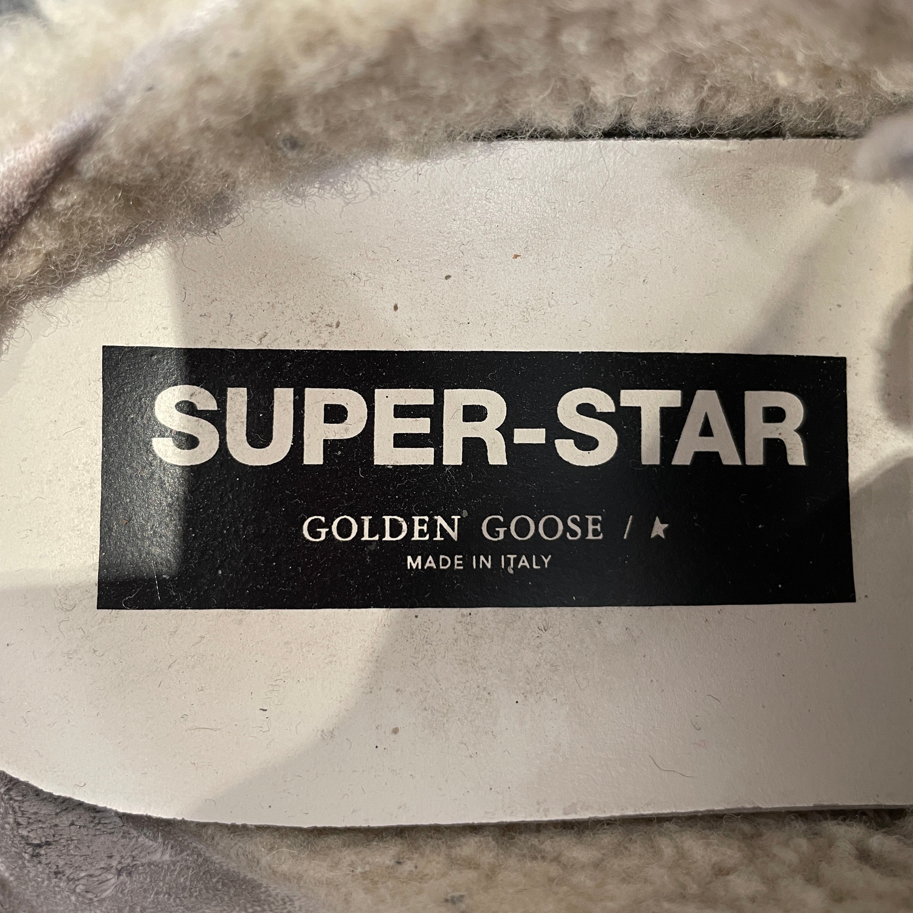 GOLDEN GOOSE/Low-Sneakers/EU 39/Leather/WHT/GLITTER STAR / SLIDE ON view 5