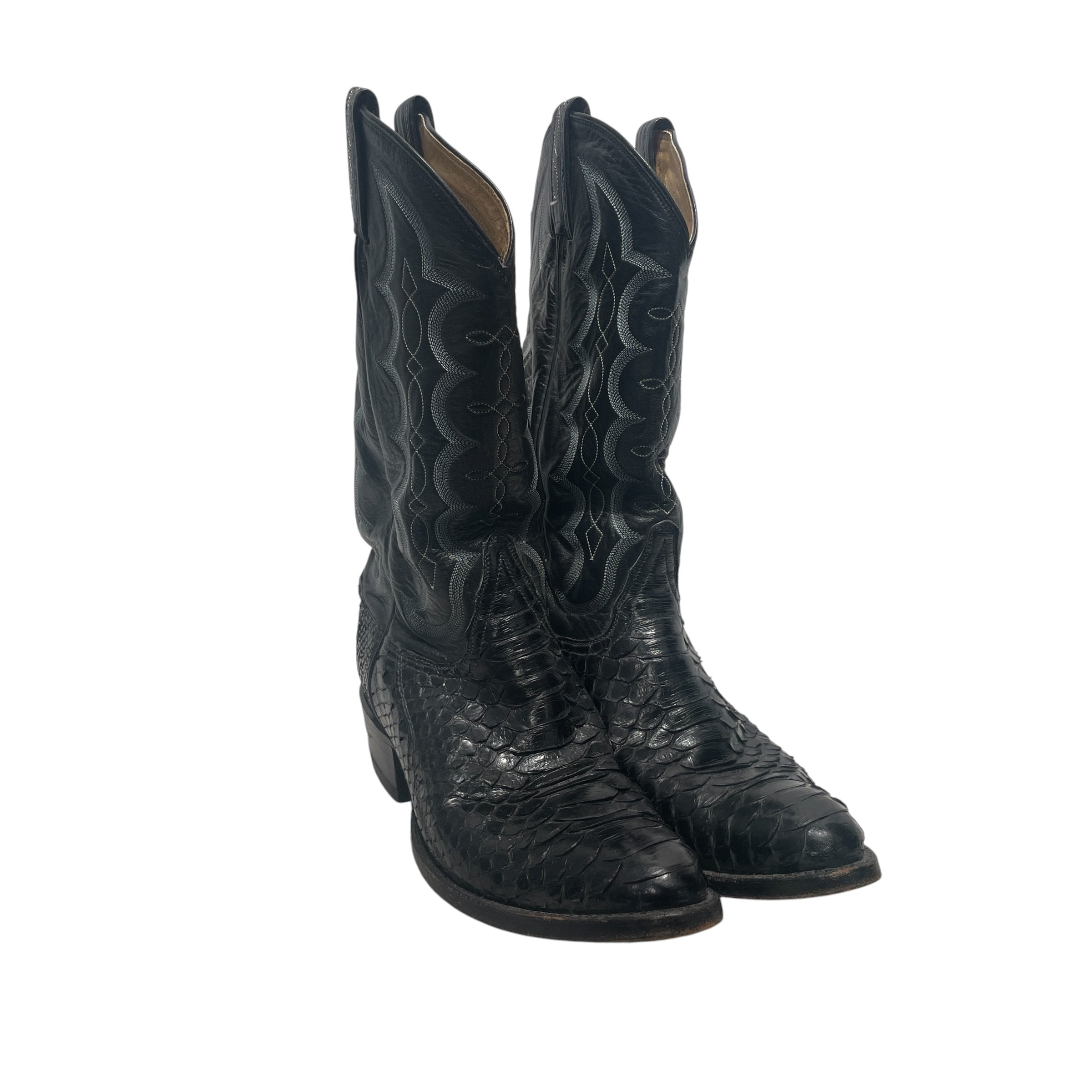 TONY LAMA/Western Boots/US 9/Leather/BLK/ view 1