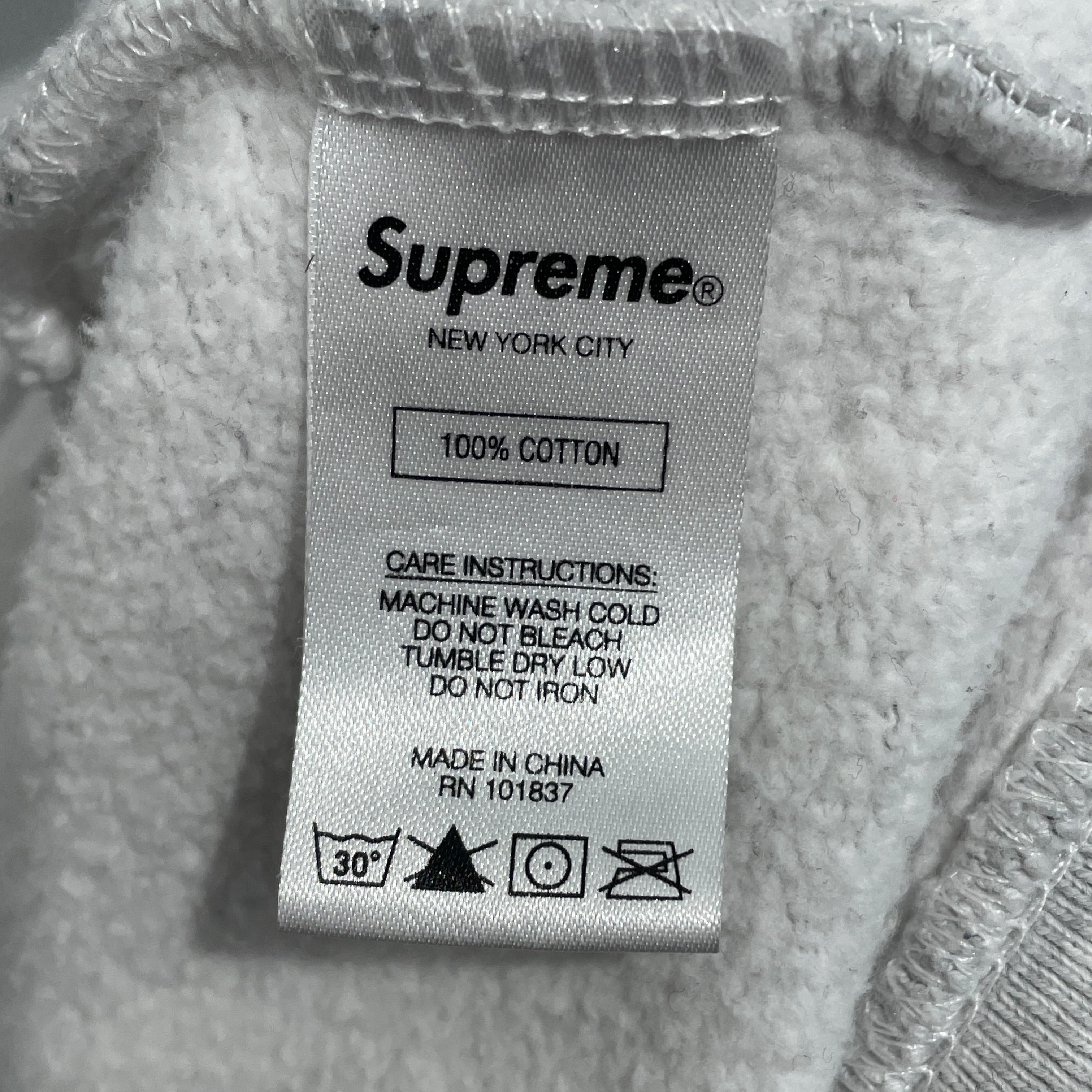 Supreme/Hoodie/XL/Cotton/GRY/Mirrored Logo Hoodie view 4