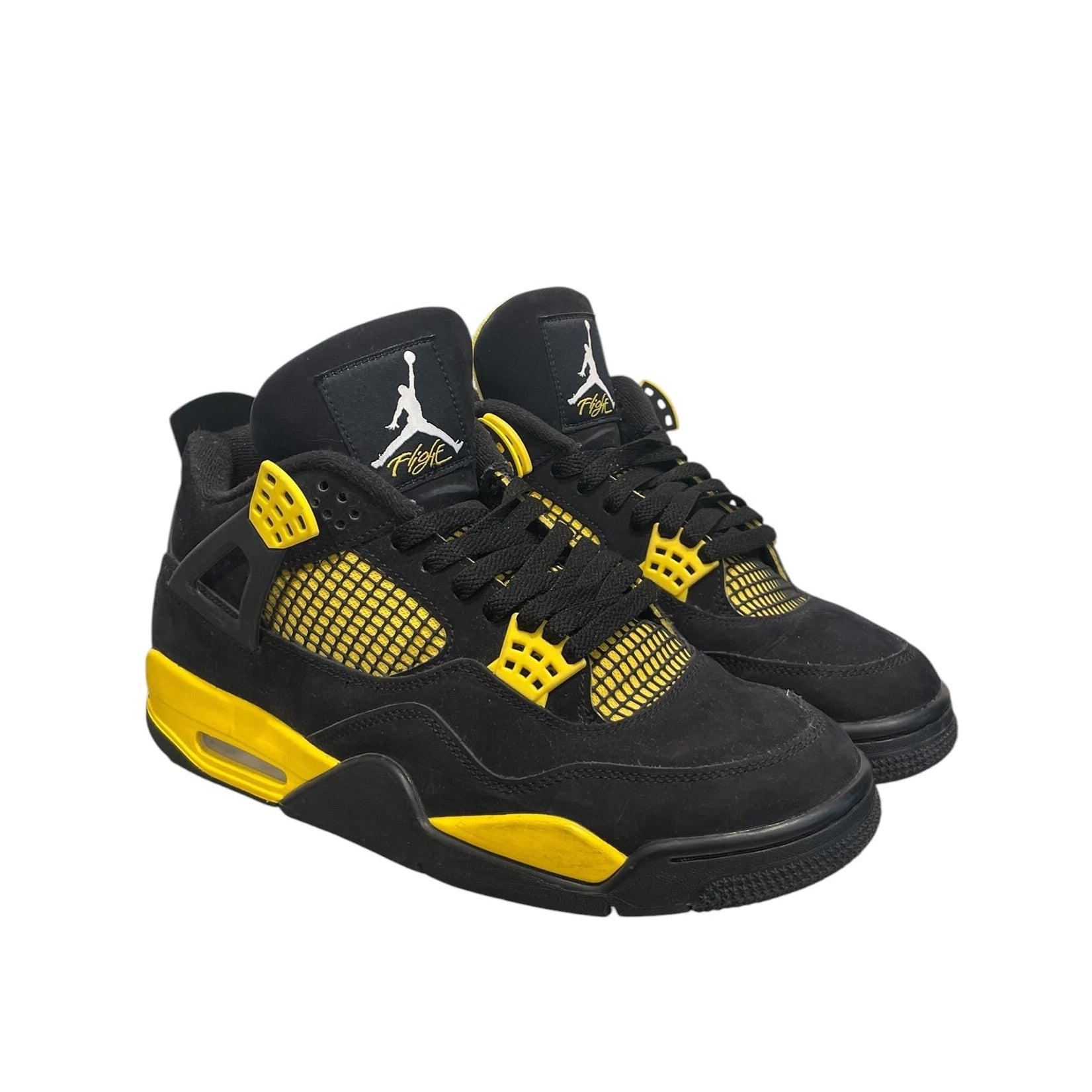 JORDAN BRAND/Hi-Sneakers/US 10/Leather/BLK/RETRO THUNDER 4S view 1
