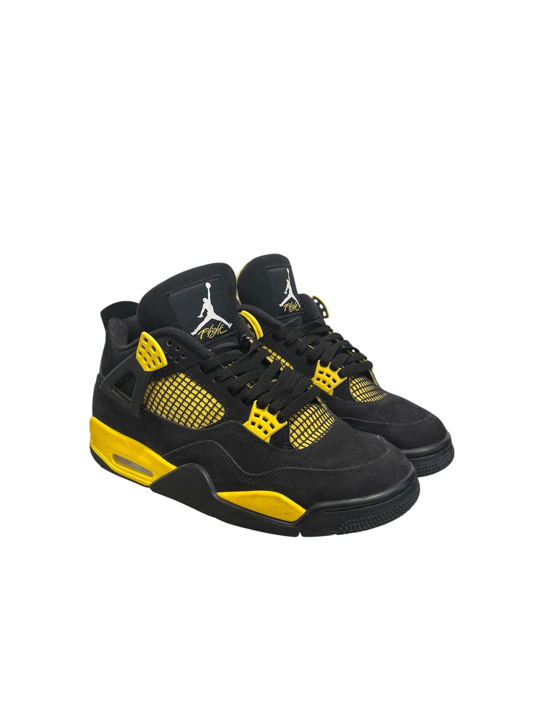 JORDAN BRAND/Hi-Sneakers/US 10/Leather/BLK/RETRO THUNDER 4S view 1