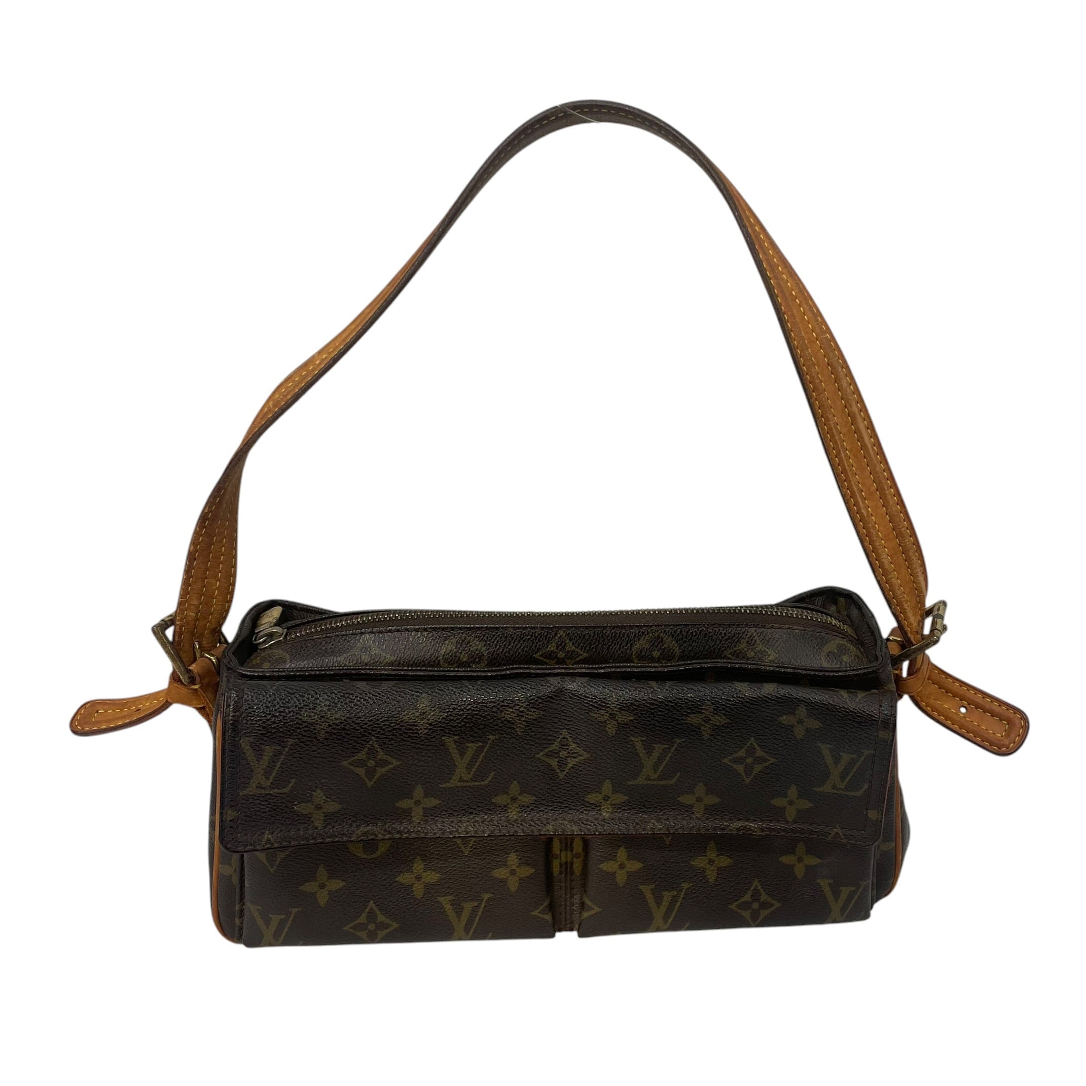 LOUIS VUITTON/Hand Bag/Monogram/Leather/BRW/VIVA CITE MM view 2