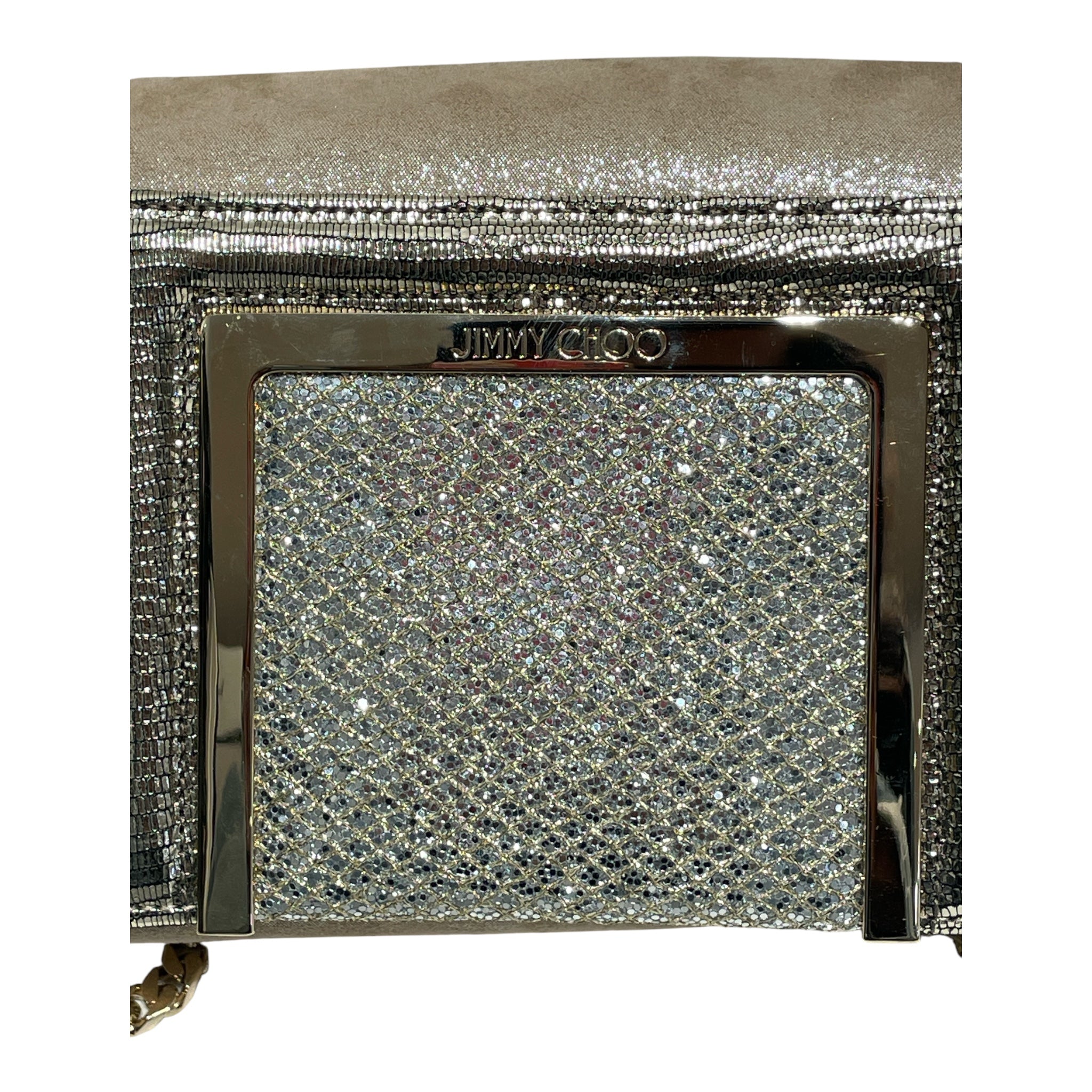 JIMMY CHOO/Cross Body Bag/Suede/BEG/AVA SHOULDER view 3