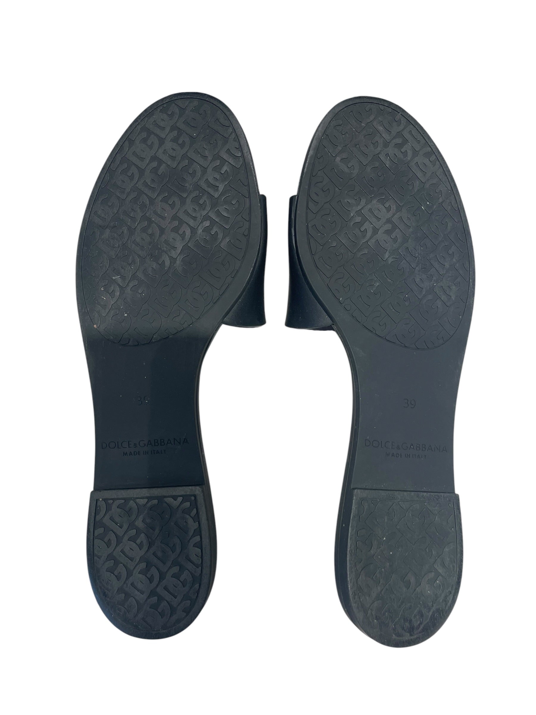 DOLCE&GABBANA/Sandals/EU 39/BLK/ view 5