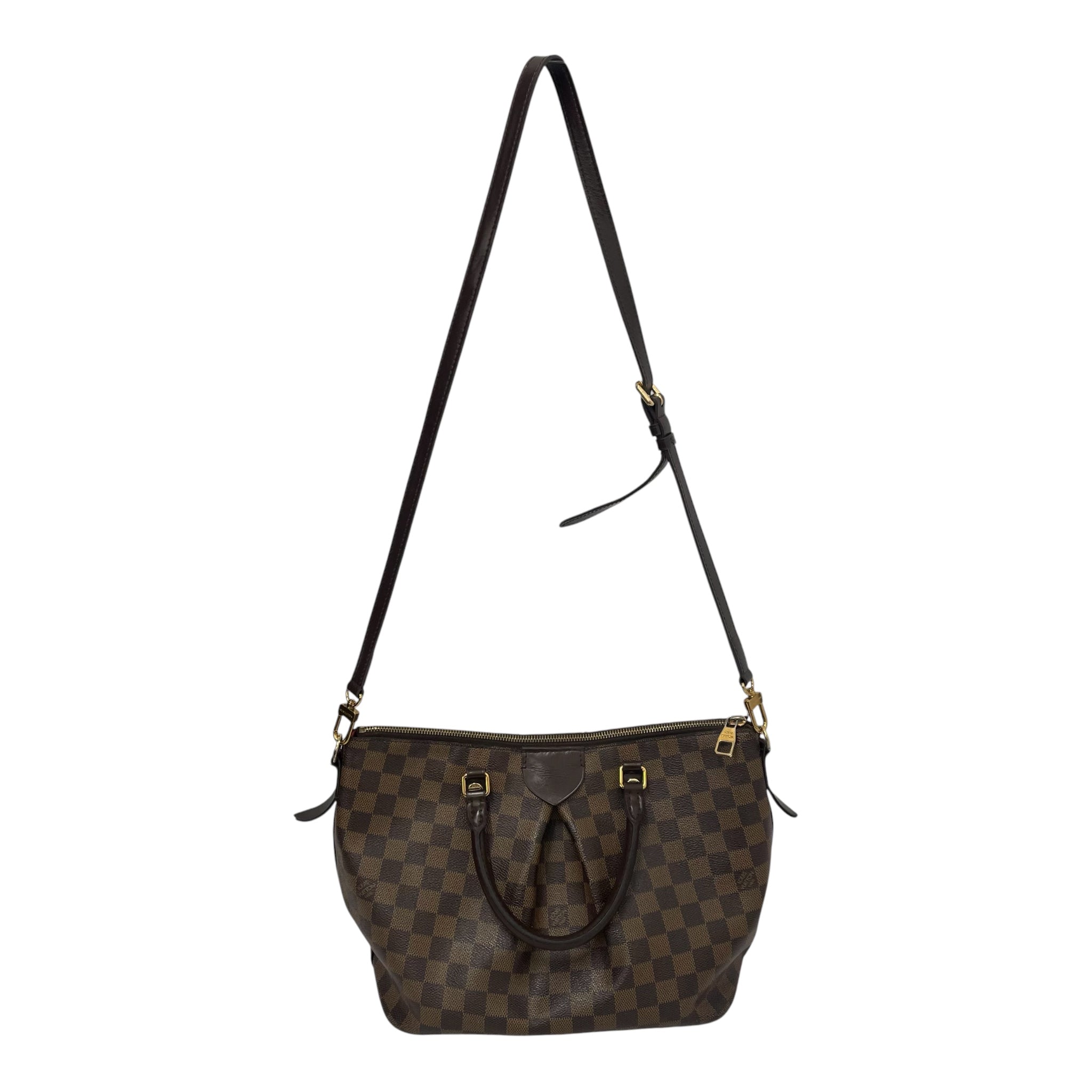 LOUIS VUITTON/Clutch Bag/Hombre Check/Leather/BRW/Damier Ebene Siena view 2
