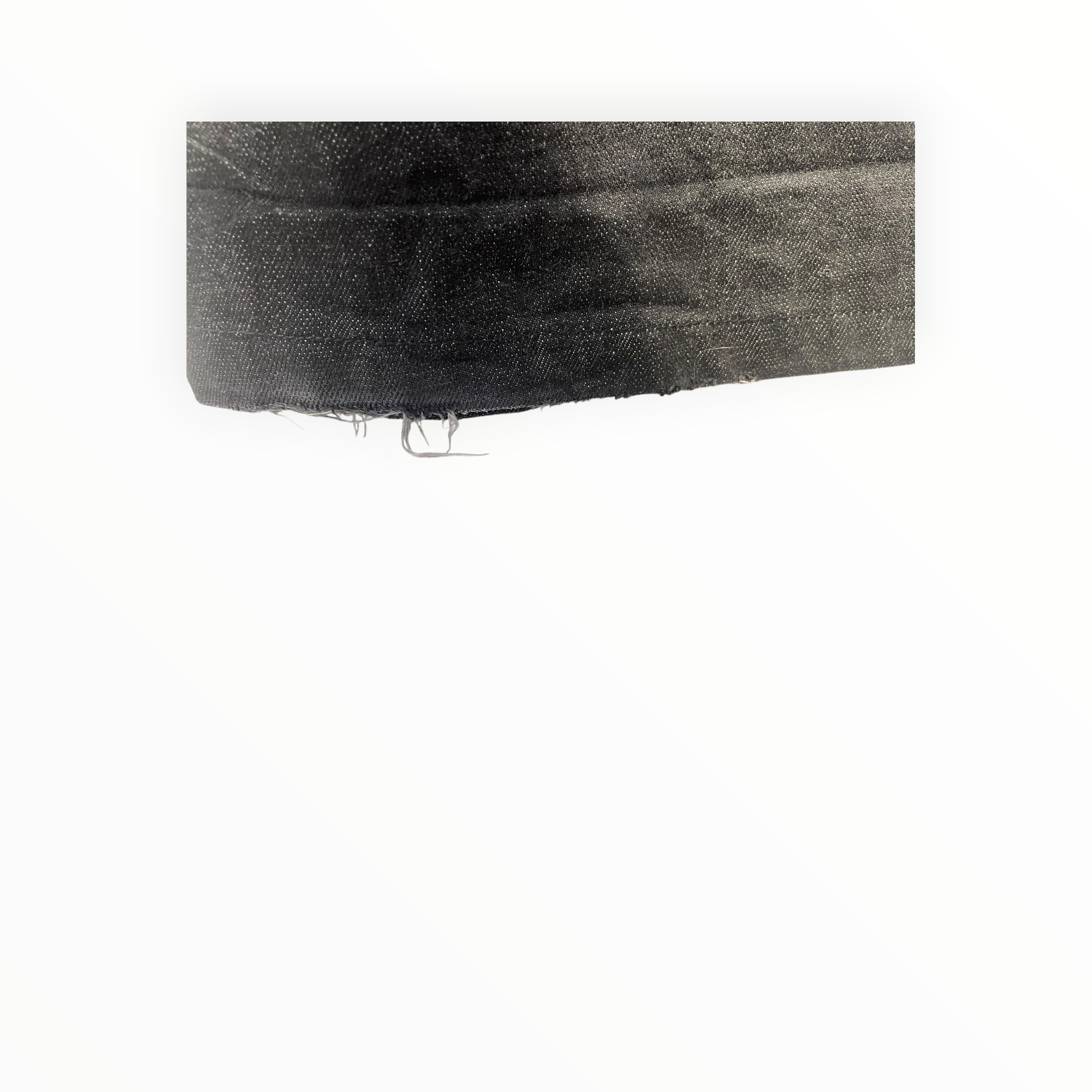 SEVEN3SEVENS/Straight Pants/30/Cotton/BLK/SELVEDGE view 5