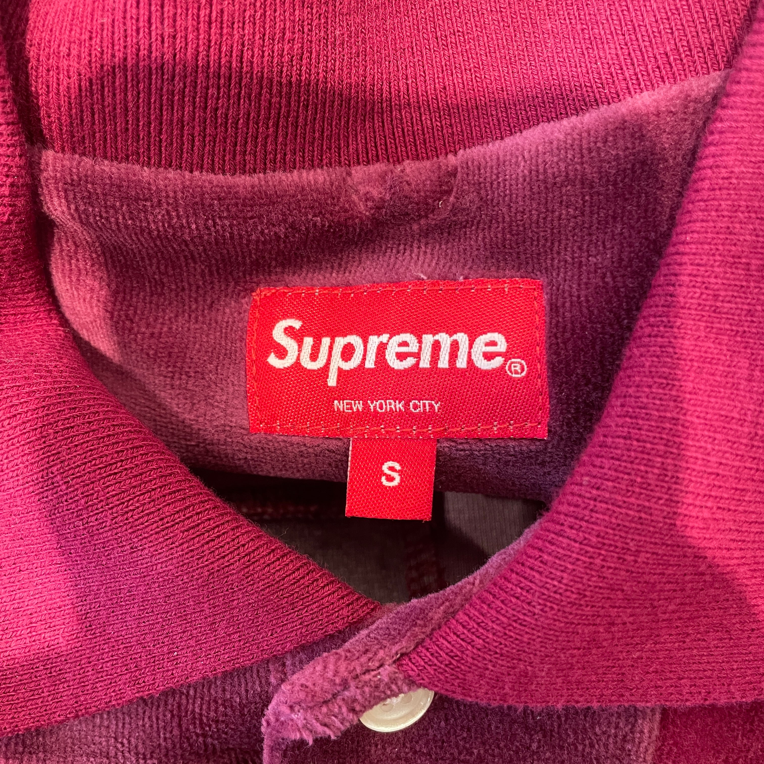Supreme/Polo Shirt/PATCHWORK VELOUR view 3