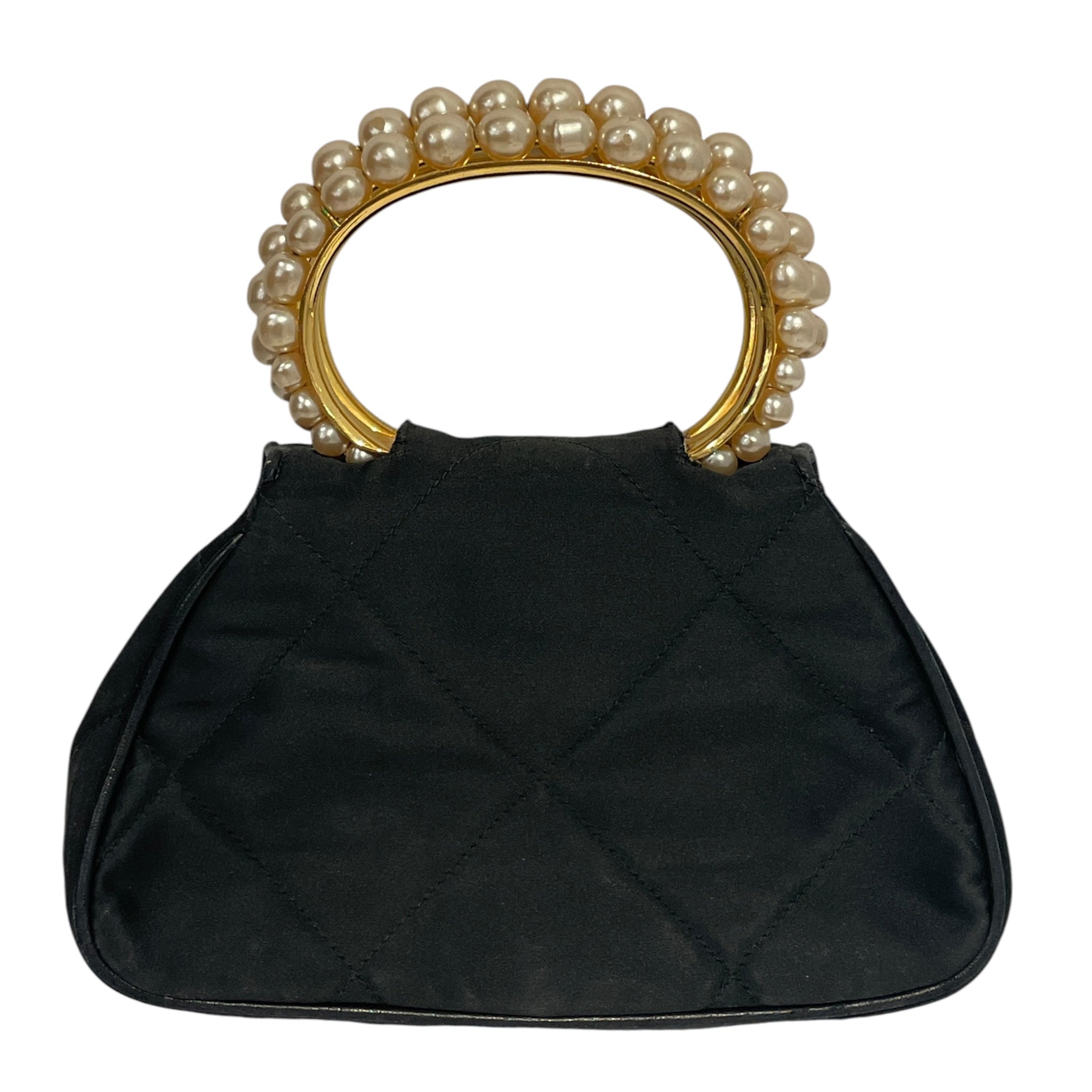 CHANEL/Hand Bag/BLK/QRX4VW7 view 3