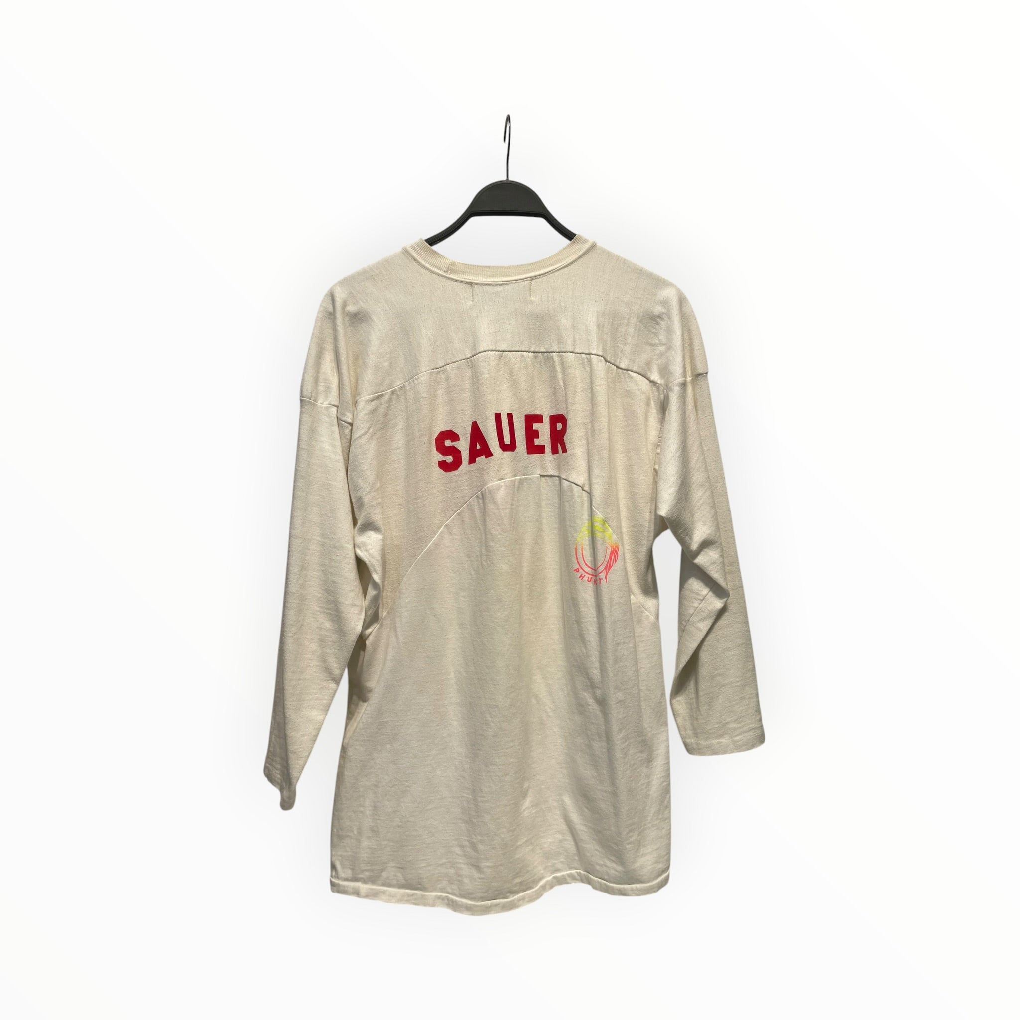 JOSHUA/LS T-Shirt/L/Cotton/WHT/All Over Print/ view 2