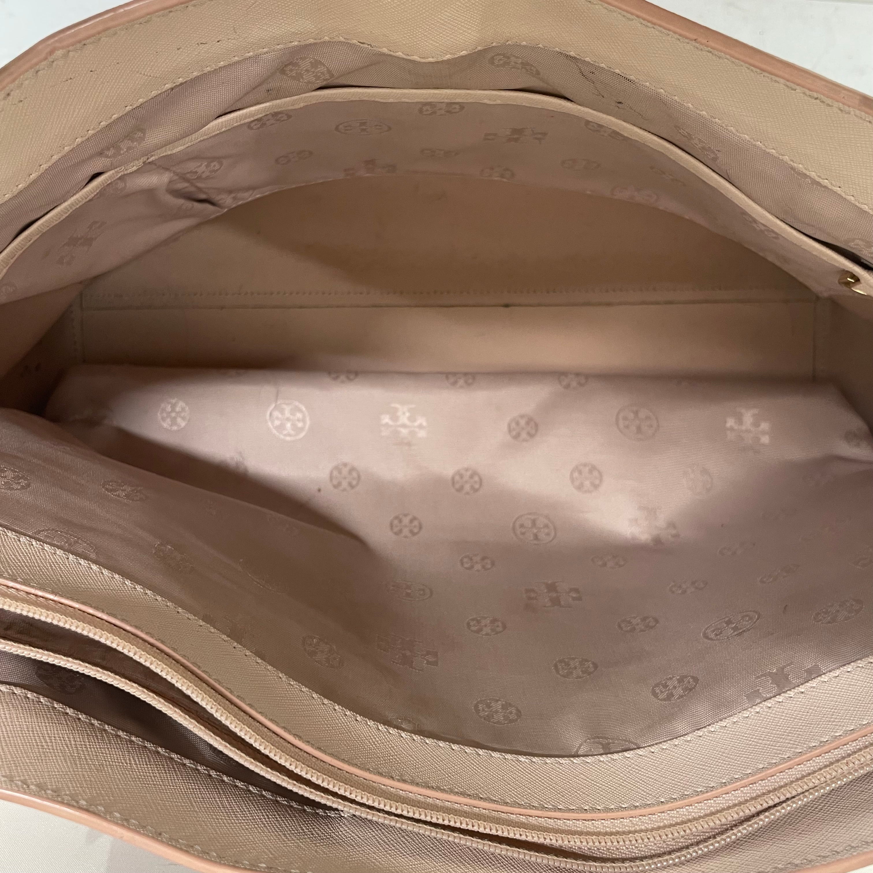 TORY BURCH/Tote Bag/Leather/PNK/GOLD HARDWARE view 9