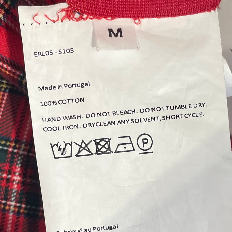 ERL/Skirt/M/Plaid/Cotton/RED/school style
