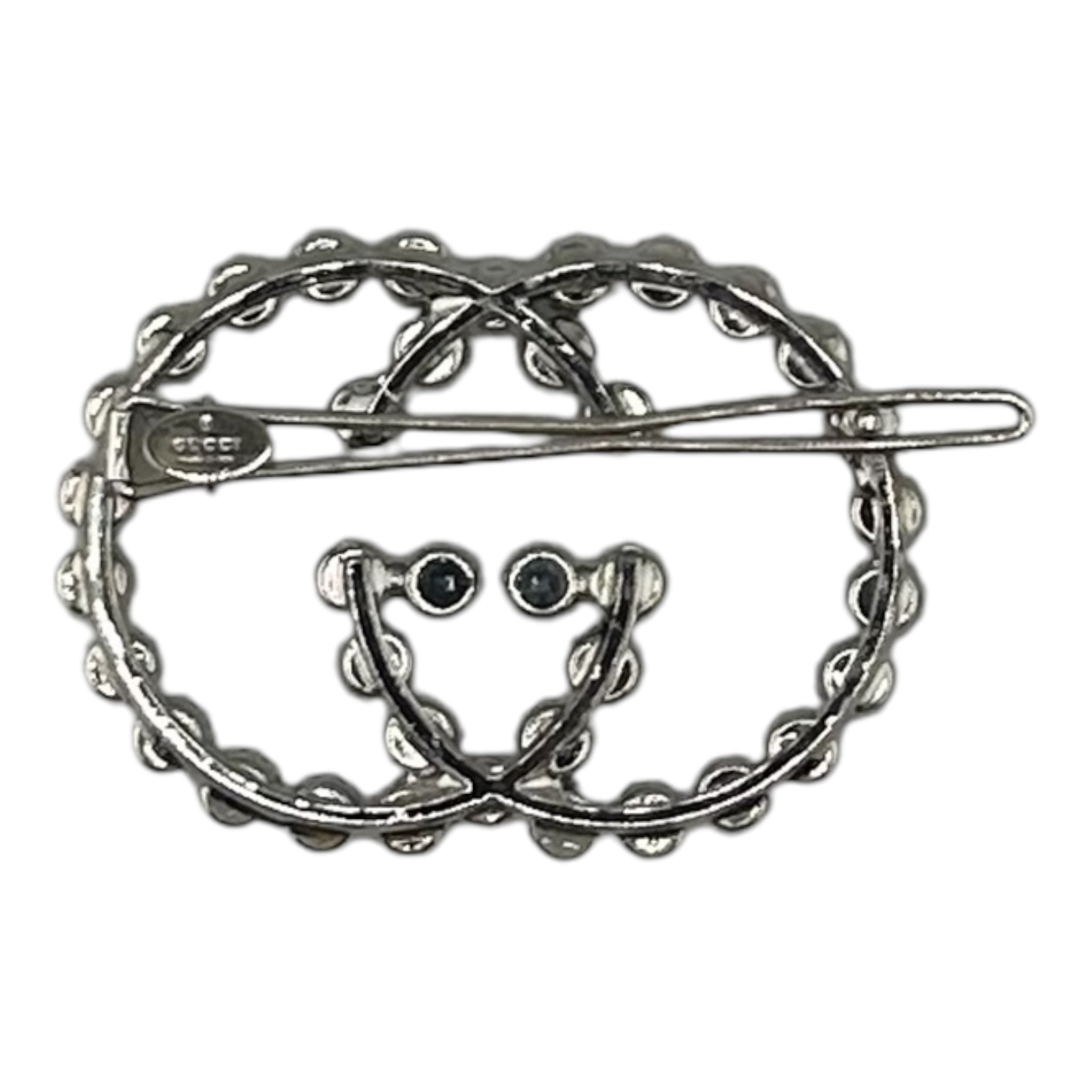 GUCCI/Crystal/Interlocking/GG/HairClip/Multicolor/ view 2