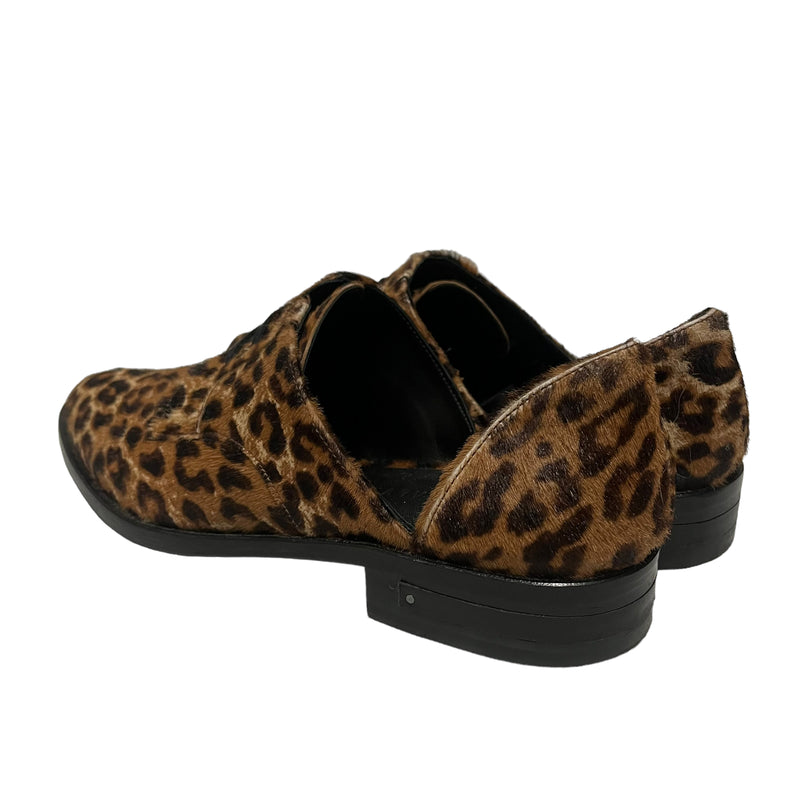 Freda Salvador/Dress Shoes/US 7.5/Leopard/Leather/CML/