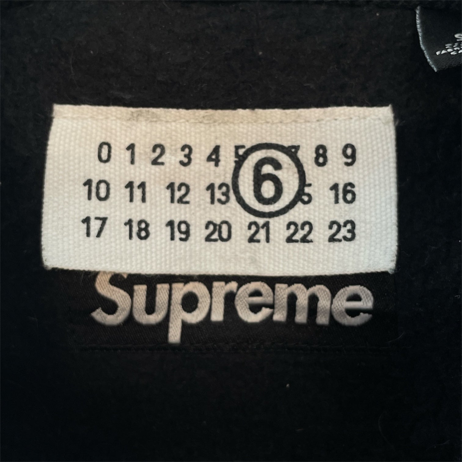 Supreme/Maison Margiela/Hoodie/S/Graphic/Cotton/SLV/CHROME SILVER view 3