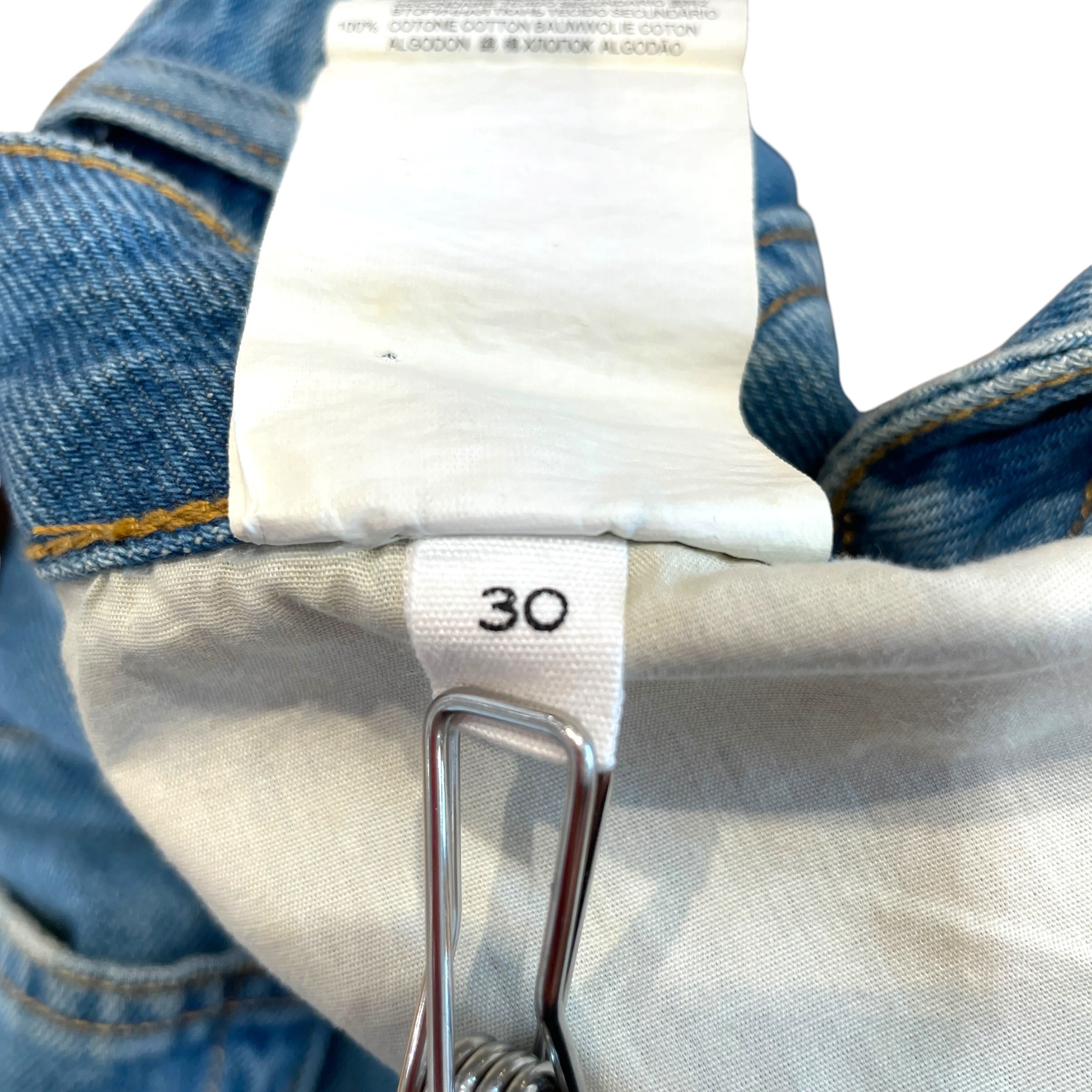 MM6/Bottoms/30/Denim/BLU/Asymetrical Pants view 4