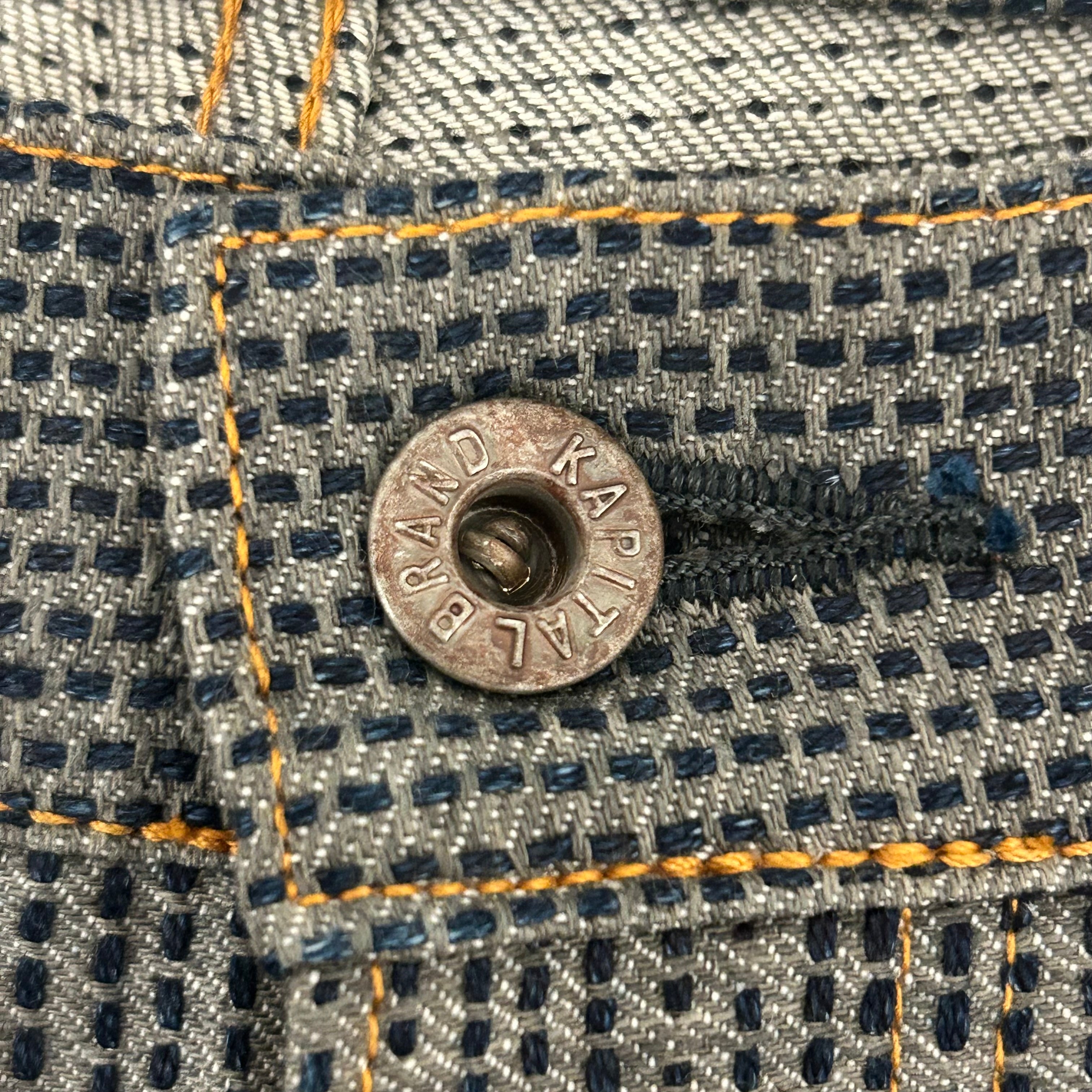 KAPITAL/Pants/28/Cotton/GRY/Polka Dot/CENTURY DENIM view 6