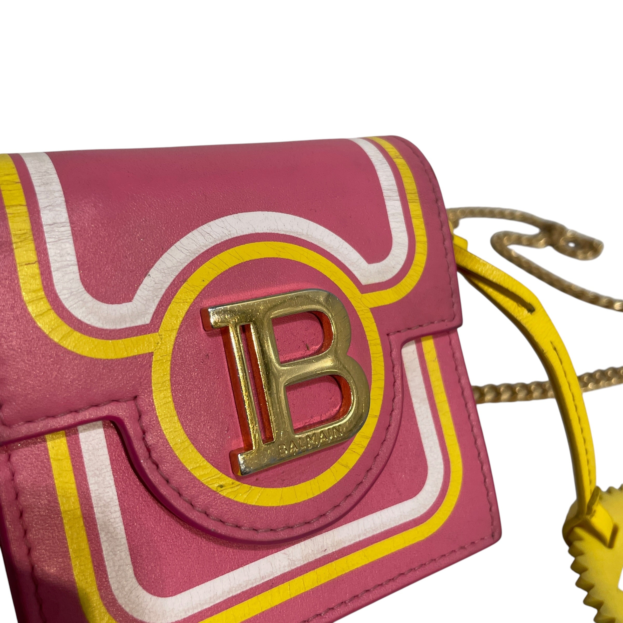 BALMAIN/Bag/Leather/PNK/Balmain Barbie Bag view 4