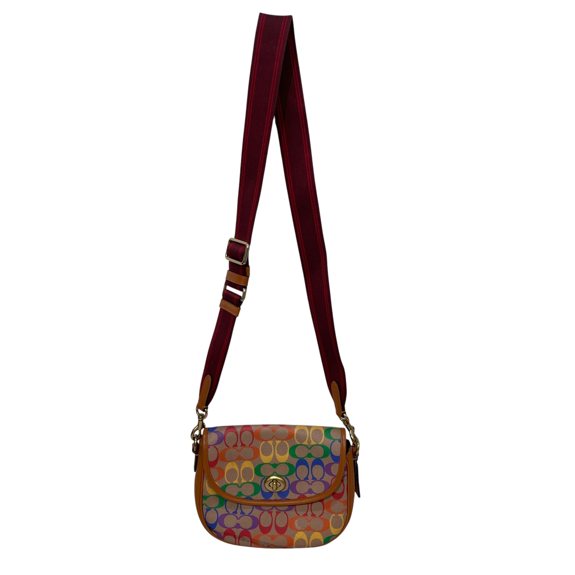 COACH/Cross Body Bag/Monogram/Leather/MLT/ca101 pride collection view 1