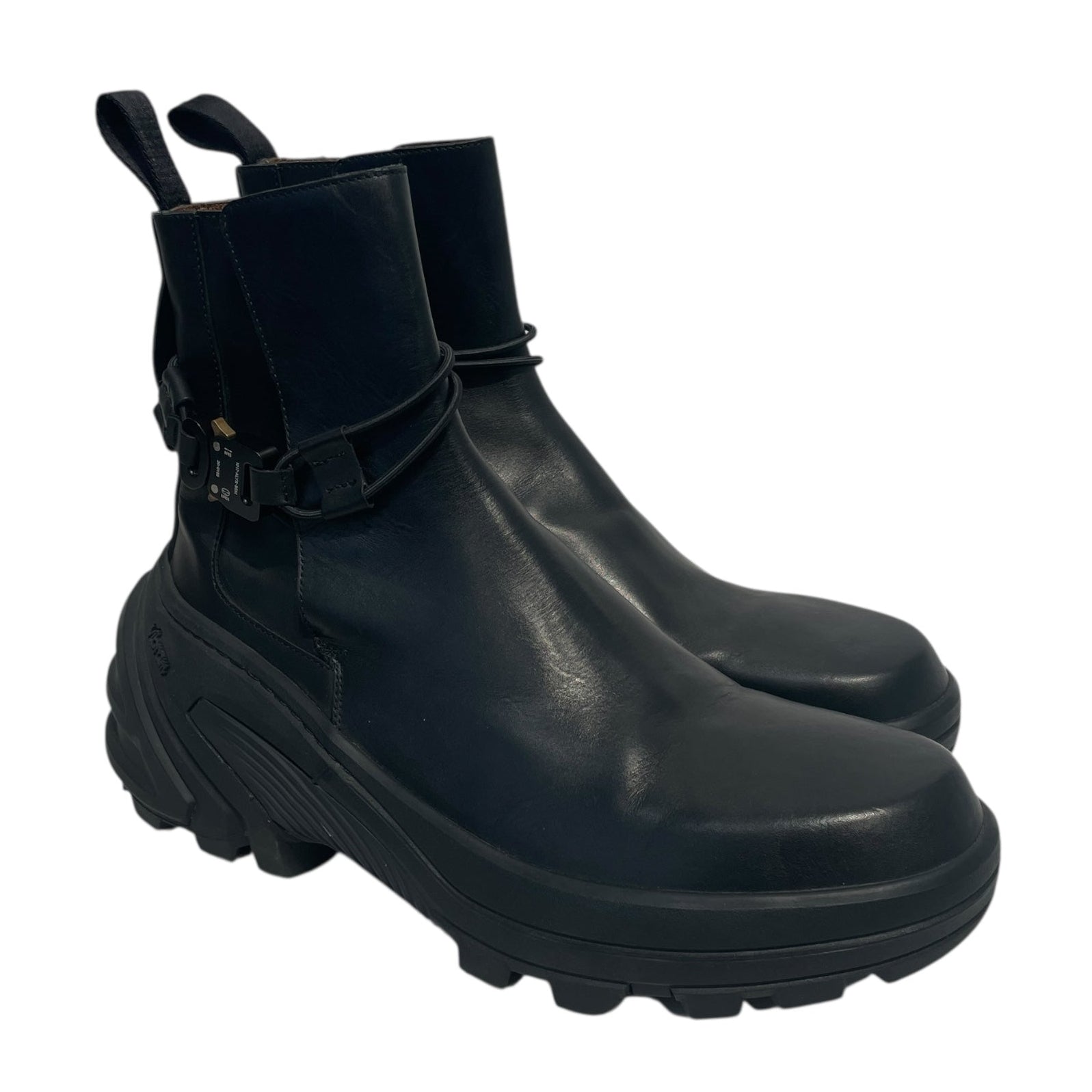 1017 ALYX 9SM(ALYX)/Boots/EU 45/Leather/BLK/vibram view 1