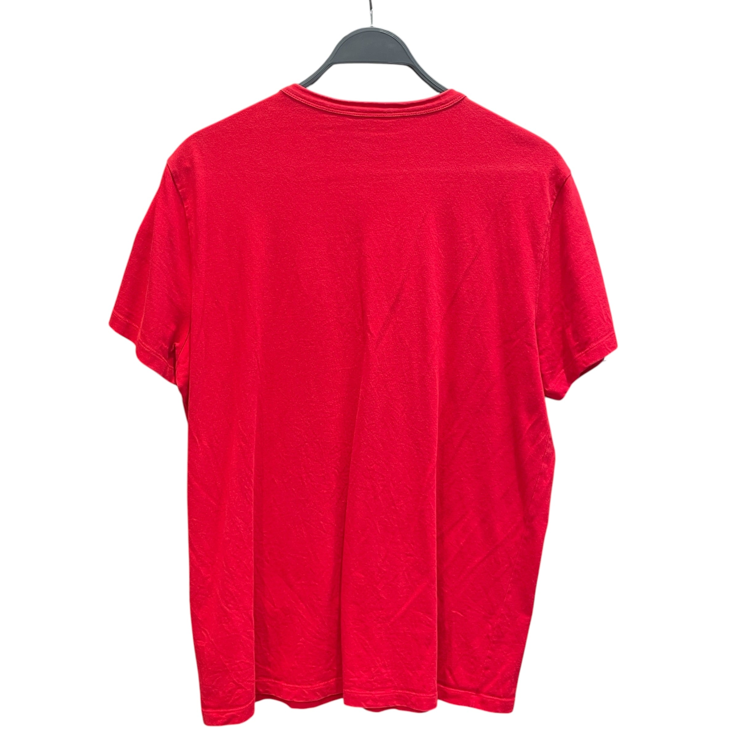 MONCLER/T-Shirt/XL/Cotton/RED/RED LOGO TEE view 2