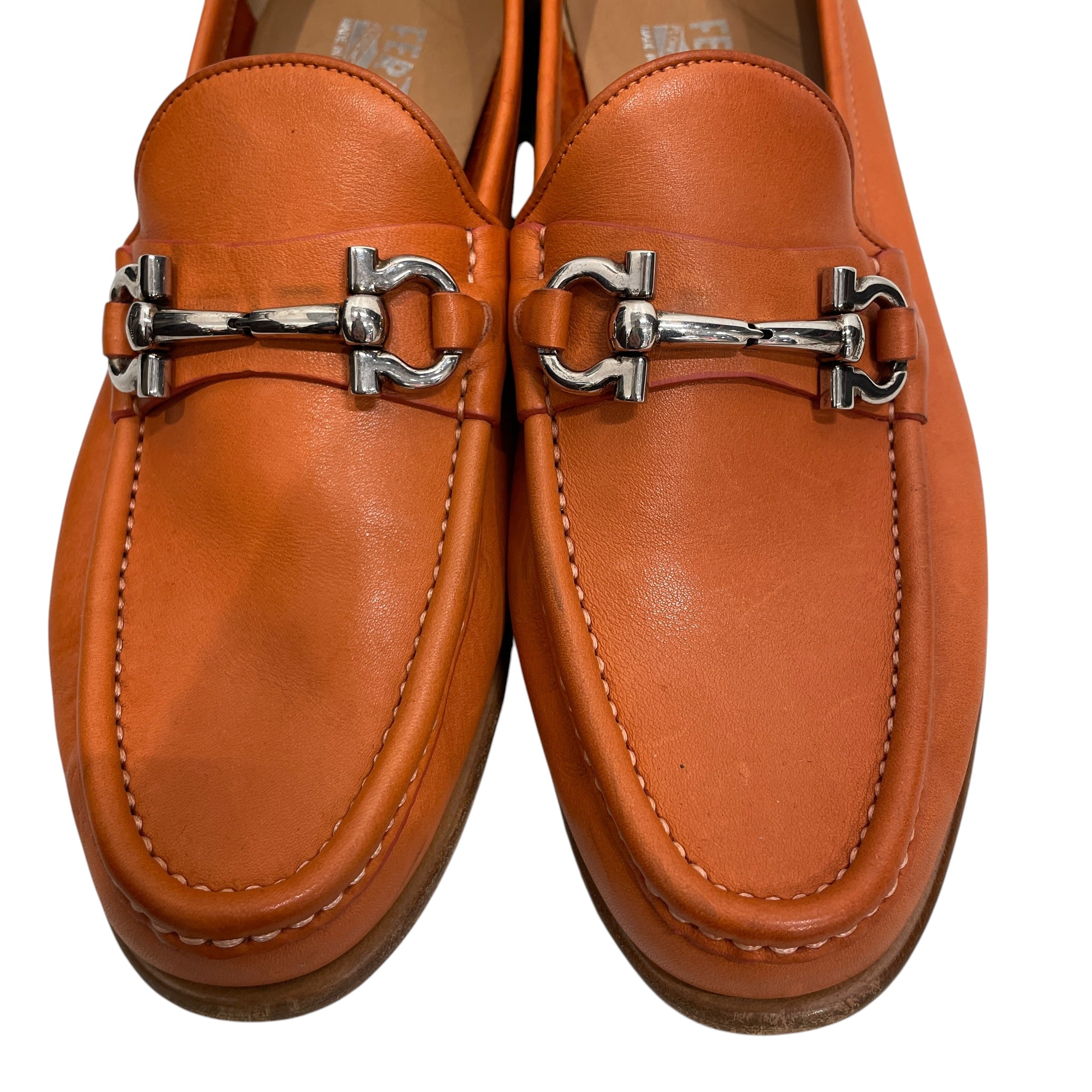 Salvatore Ferragamo/Dress Shoes/US 9/Leather/ORN/LOAFER HORSEBIT BUCKLE view 4