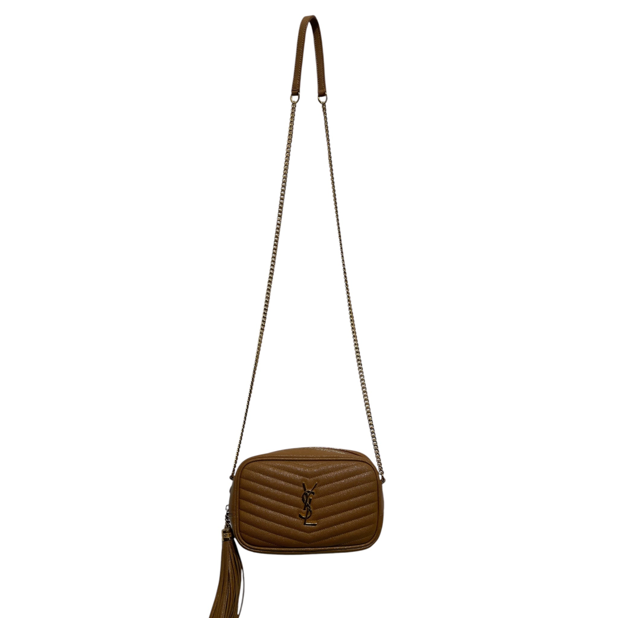 SAINT LAURENT/Cross Body Bag/Leather/CML/Mini Lou Camera view 1