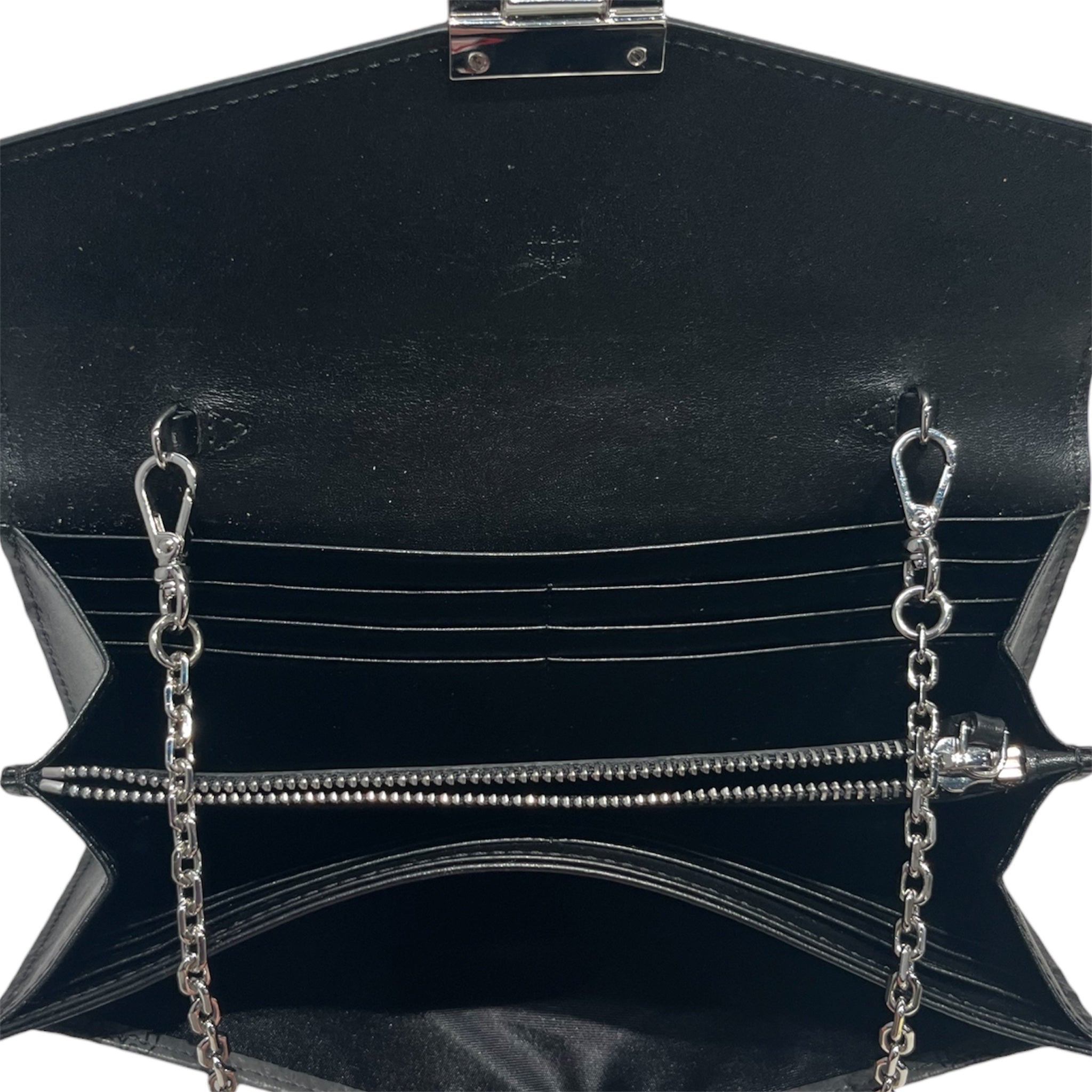MCM/Clutch Bag/Leather/GRY/ view 2