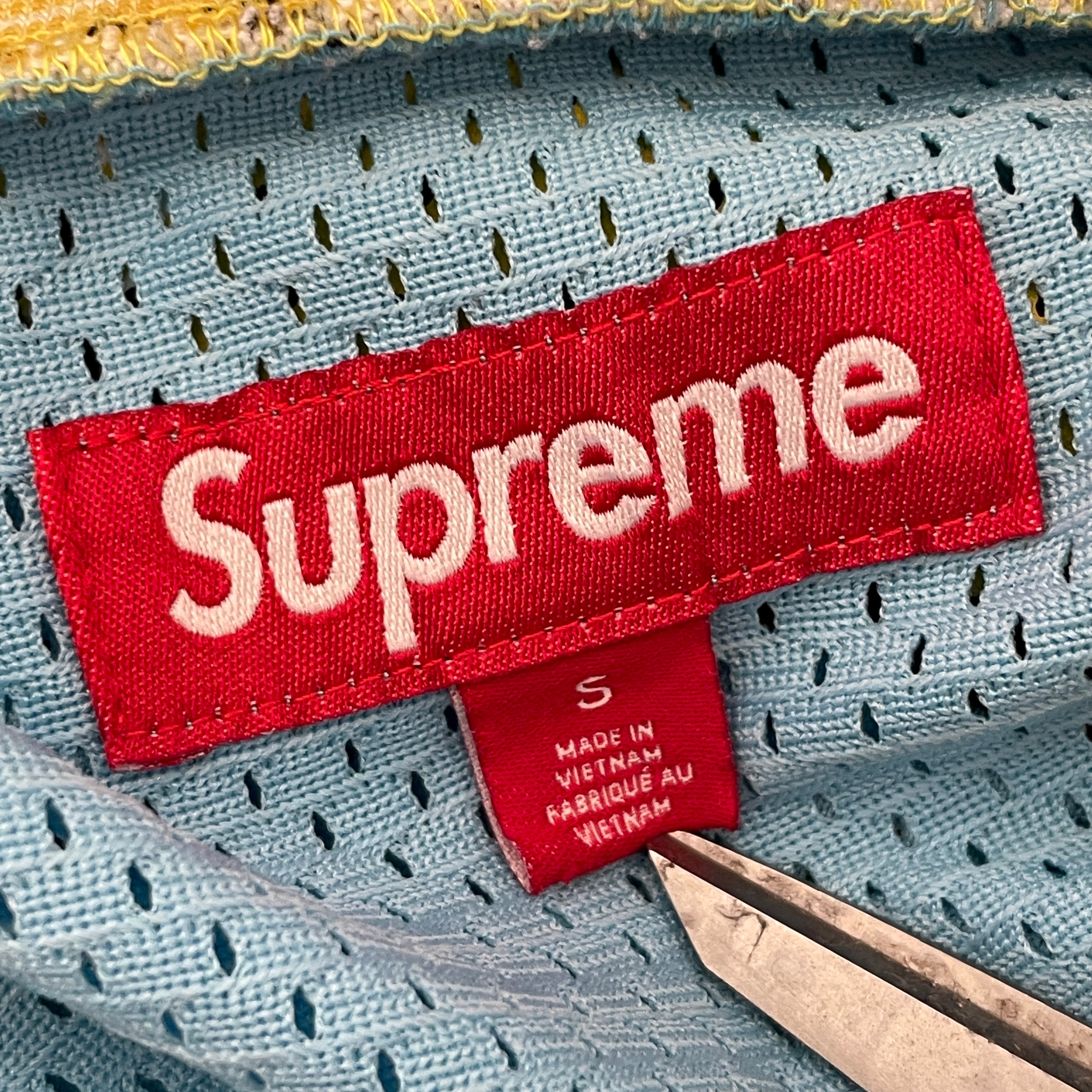 Supreme/Cut & Sew/S/Polyester/BLU/All Over Print/Bandana Football Jersey view 3