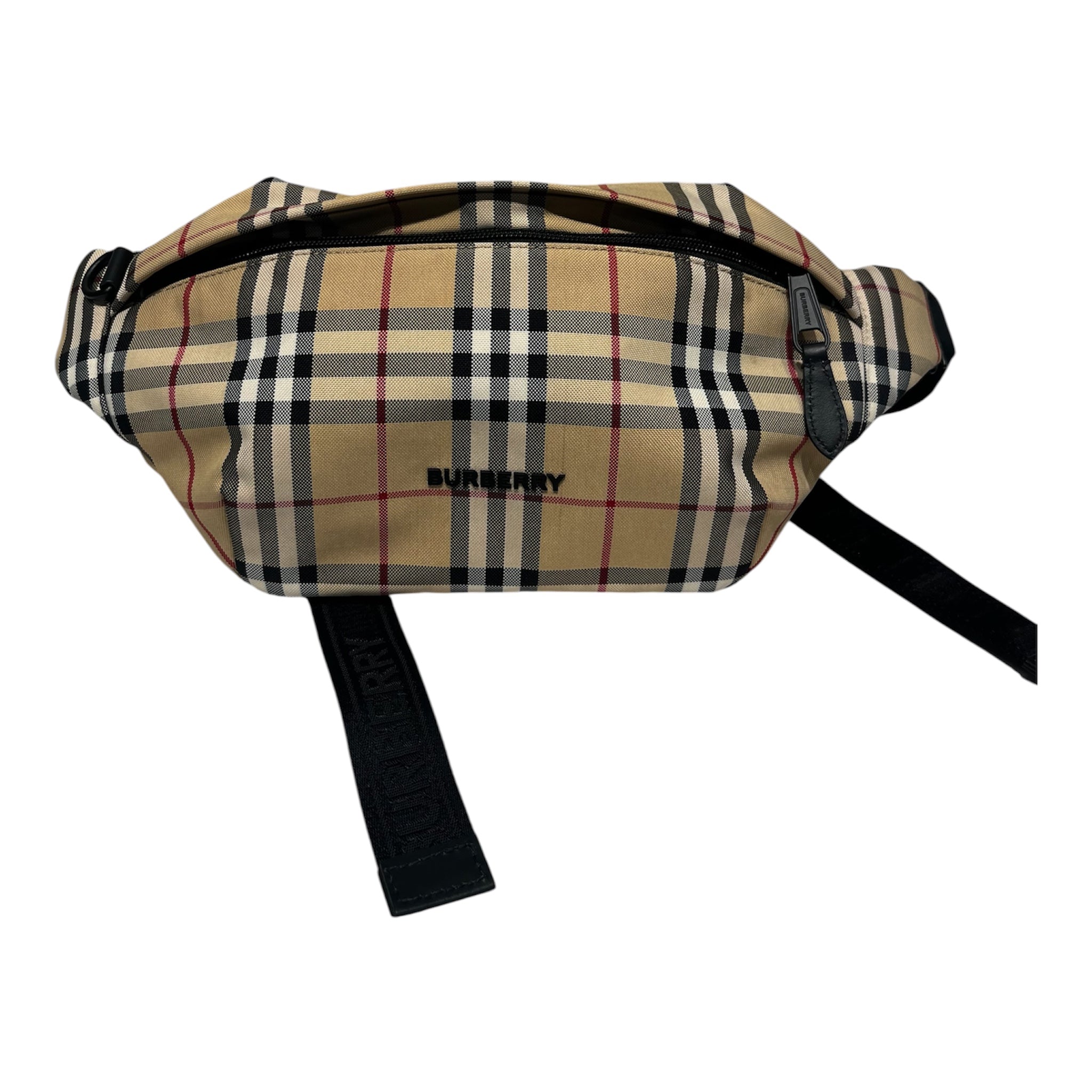 BURBERRY/Cross Body Bag/Tartan/Cotton/MLT/ view 1