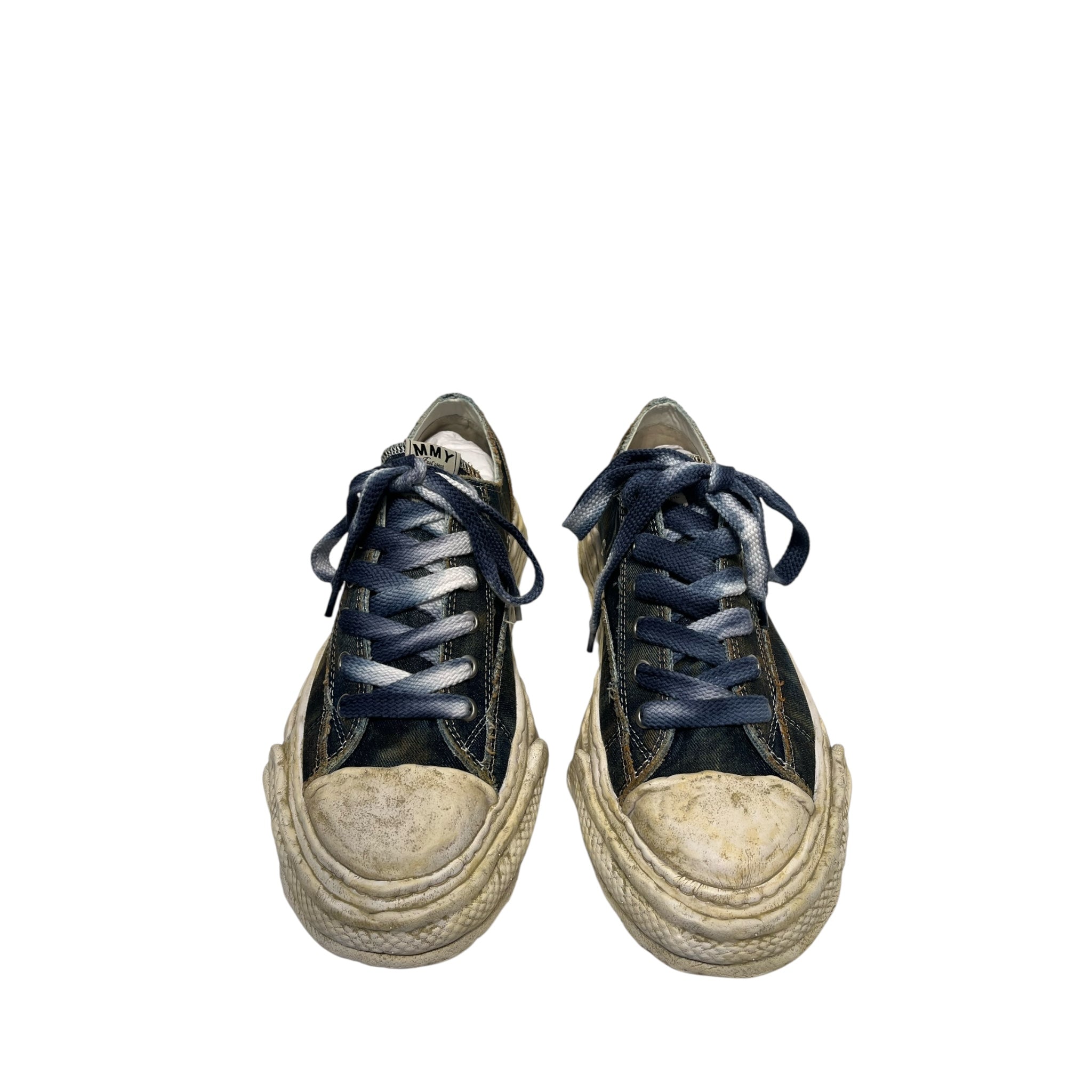 MIHARA YASUHIRO/Low-Sneakers/EU 44/Denim/BLU/Denim used look view 5