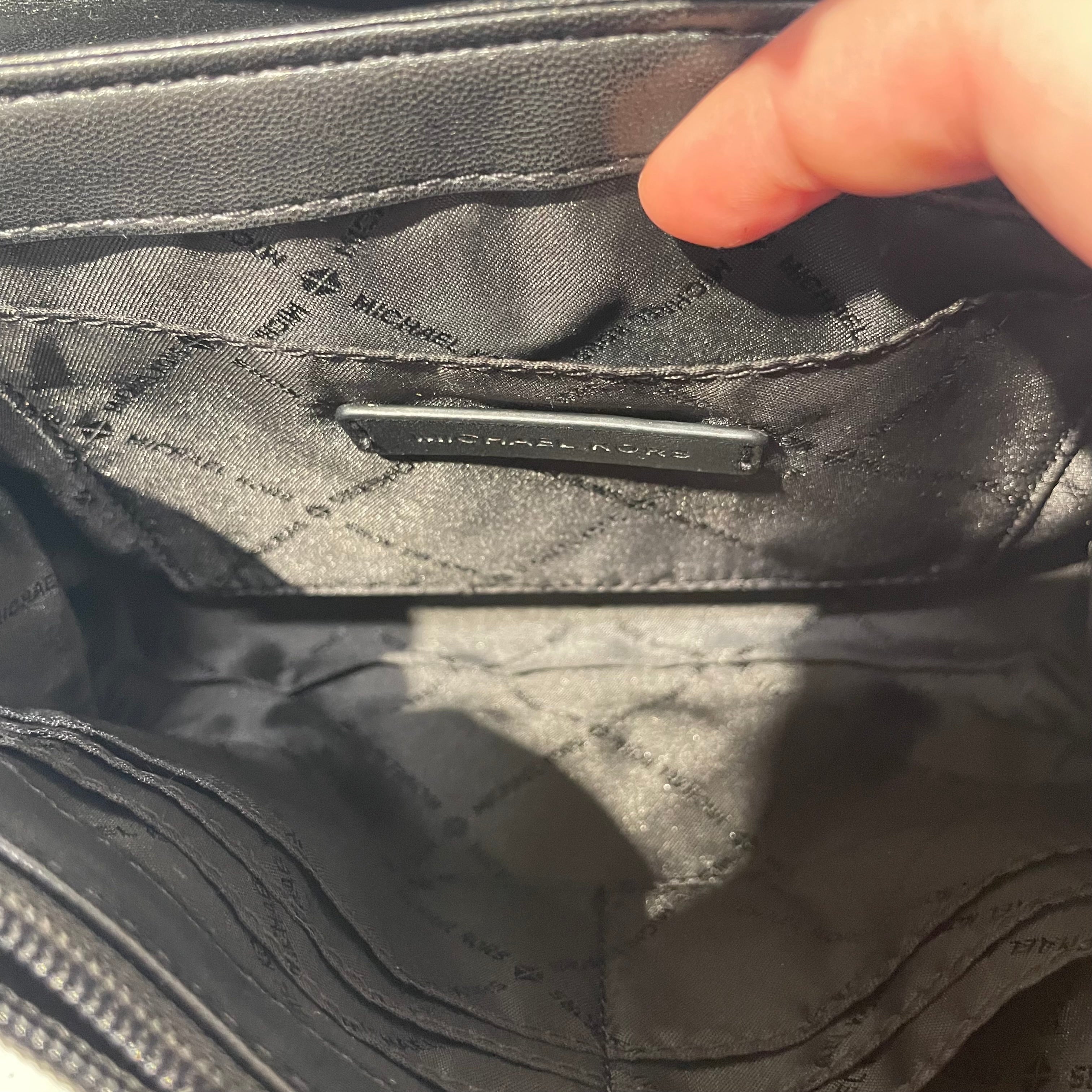 MICHAEL KORS/Cross Body Bag/Leather/BLK/ view 4