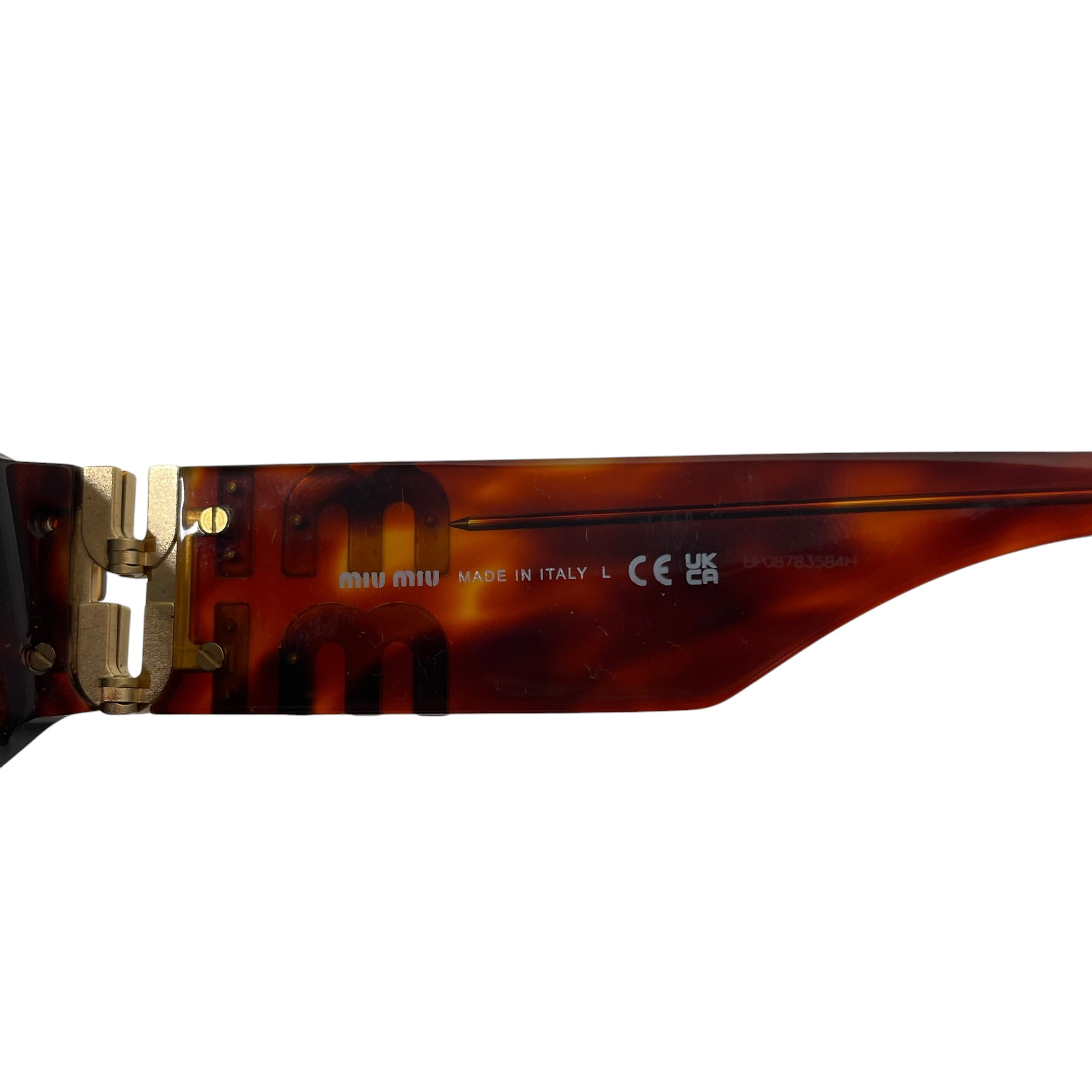 MIU MIU/Sunglasses/Tortoiseshell Pattern/BRW/SMU 11W view 6