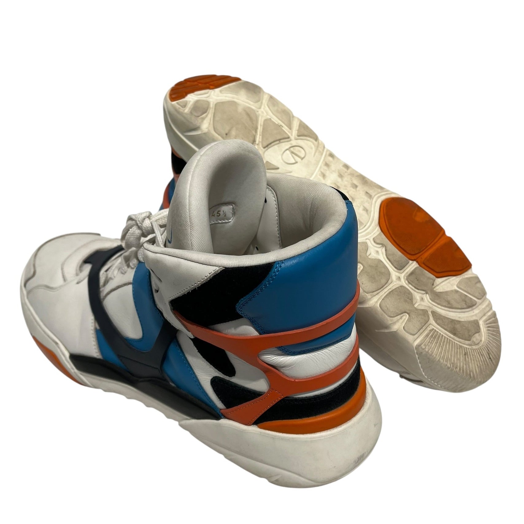 VALENTINO/Hi-Sneakers/EU 45.5/Leather/MLT/ORN, BLU, NVY, WHT MADE ONE view 4