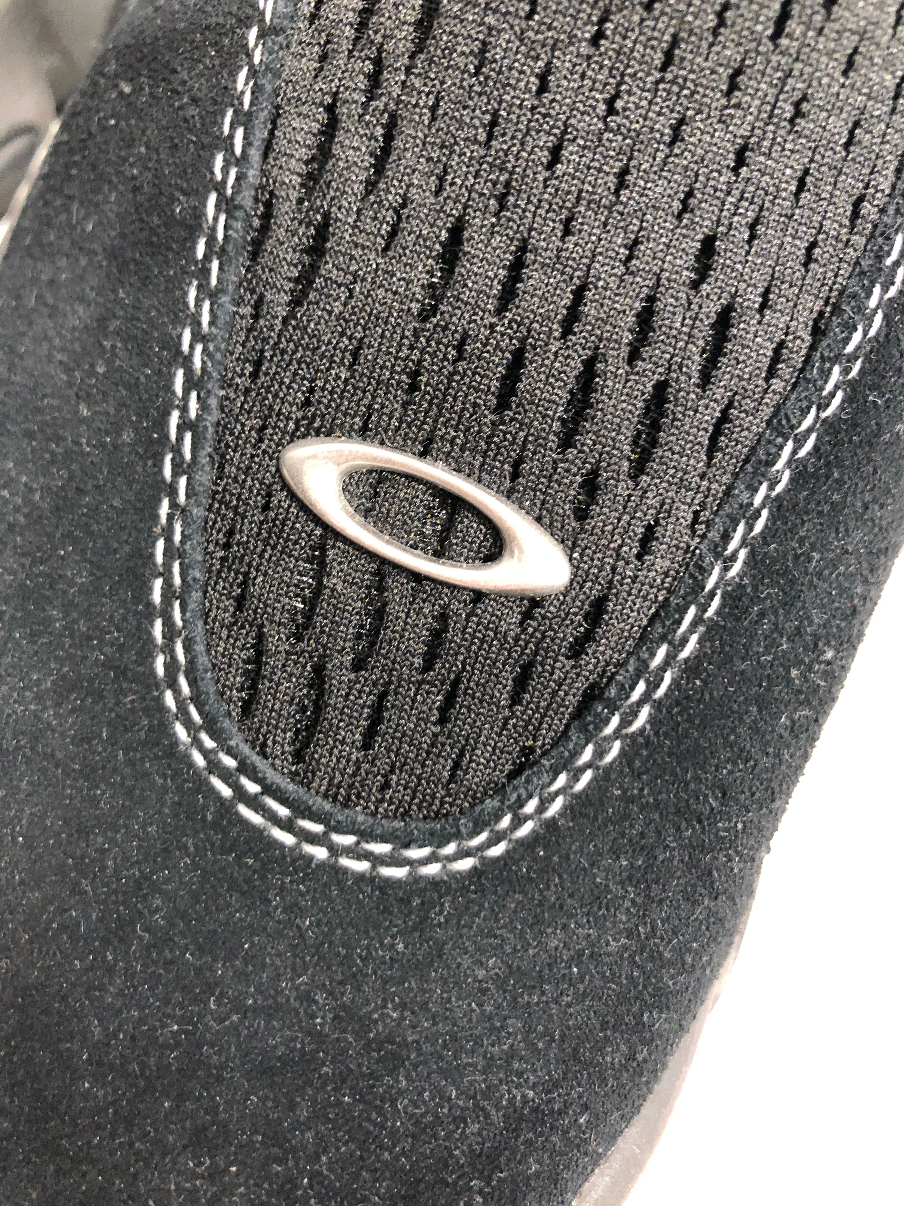 Oakley Factory Team/Low-Sneakers/US 9.5/Cotton/BLK/suede mesh mule view 6