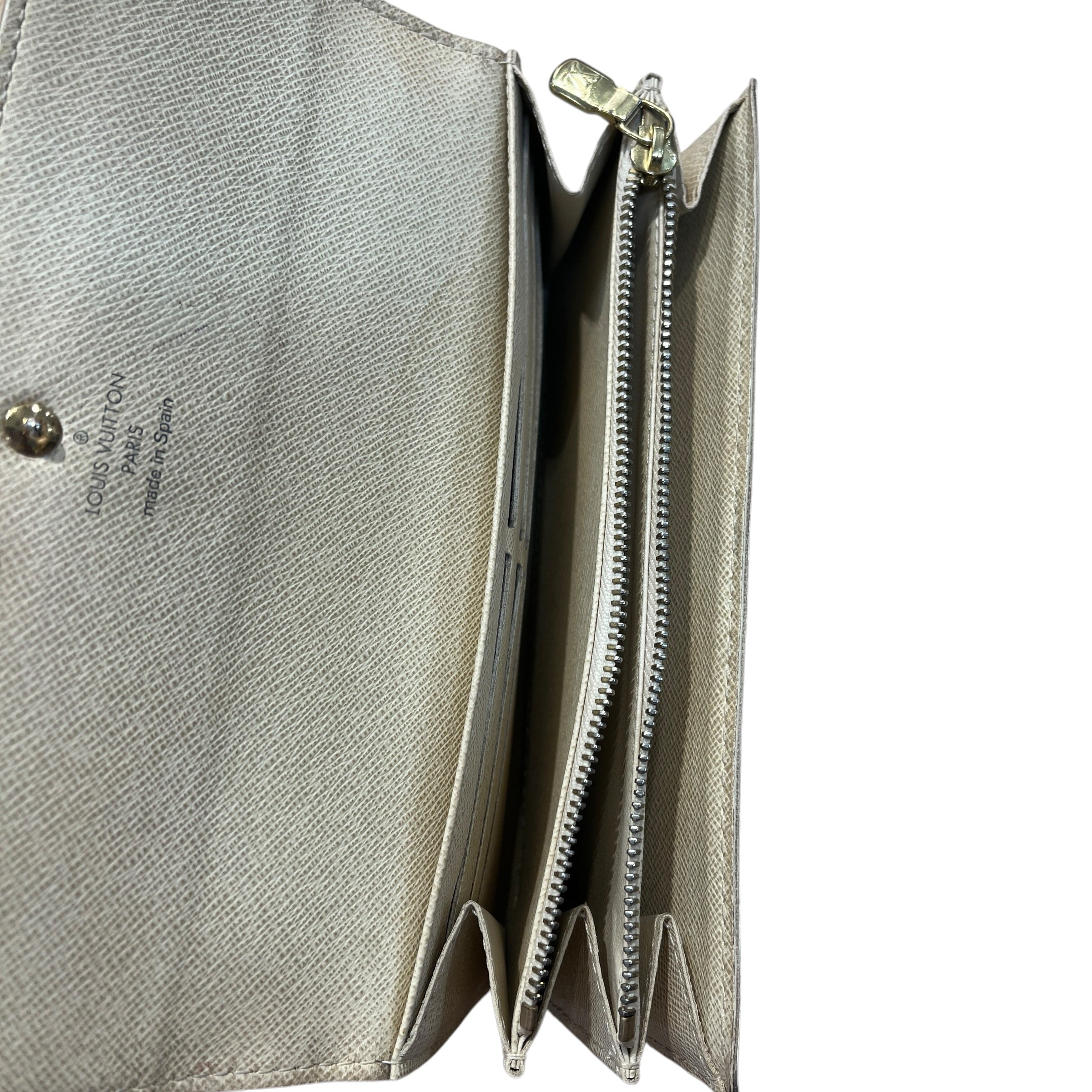 LOUIS VUITTON/Long Wallet/All Over Print/Leather/CRM/L's/Damien Azur Sarah Wallet view 4