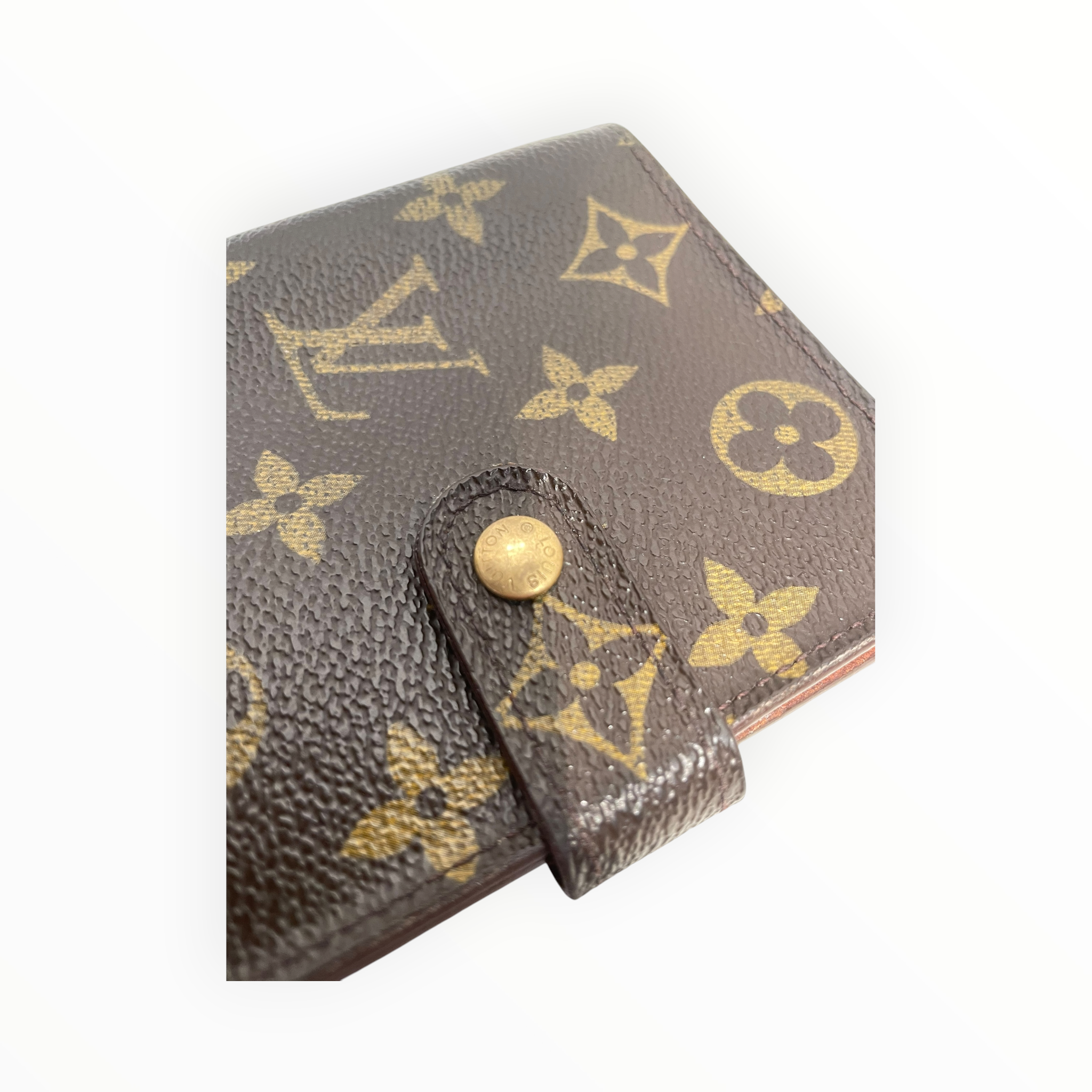 LOUIS VUITTON/Bifold Wallet/Monogram/Leather/BRW/M's/bifold with coin pocket view 6
