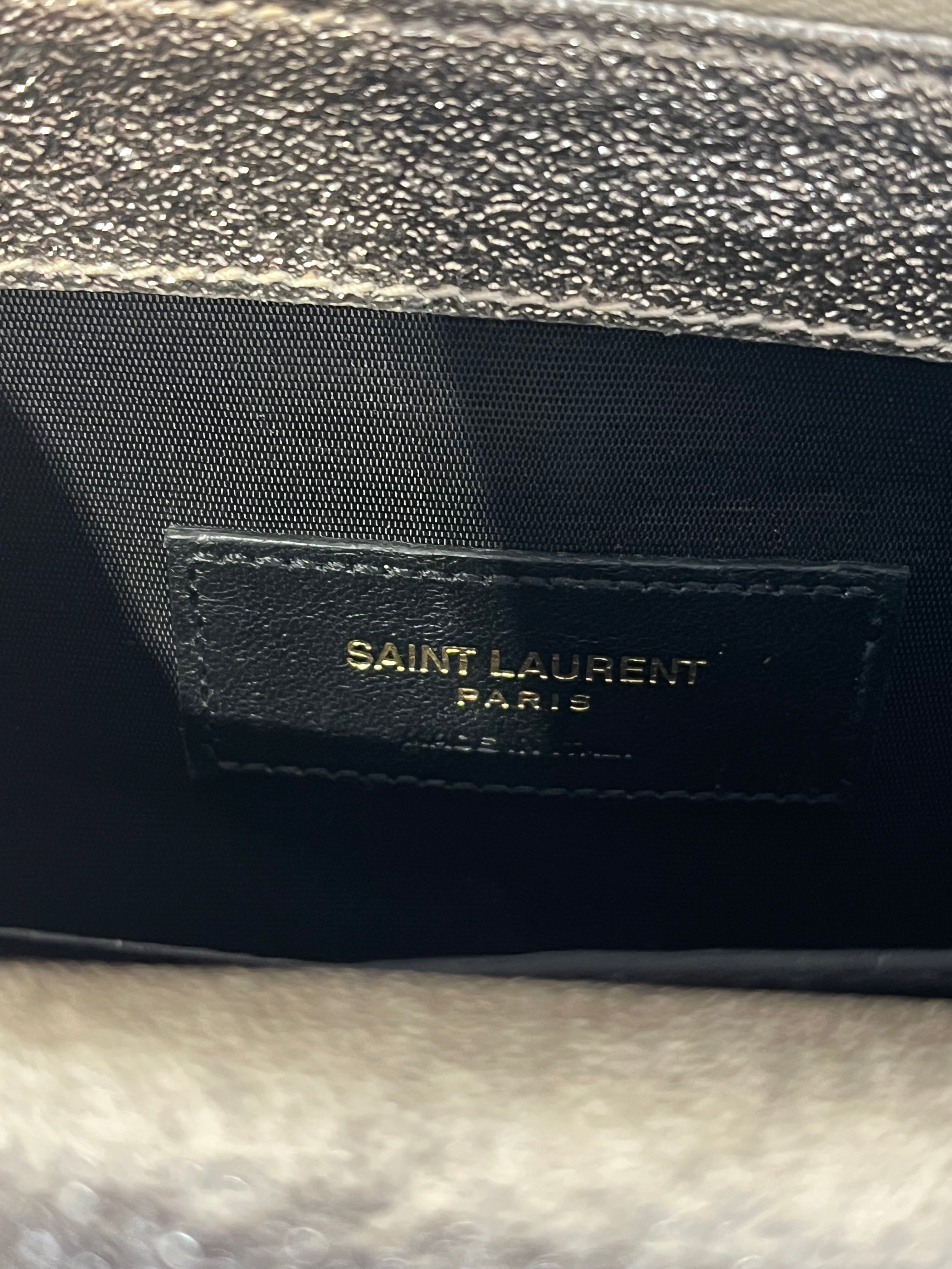 SAINT LAURENT/Cross Body Bag/Leather/CRM/1116 view 3