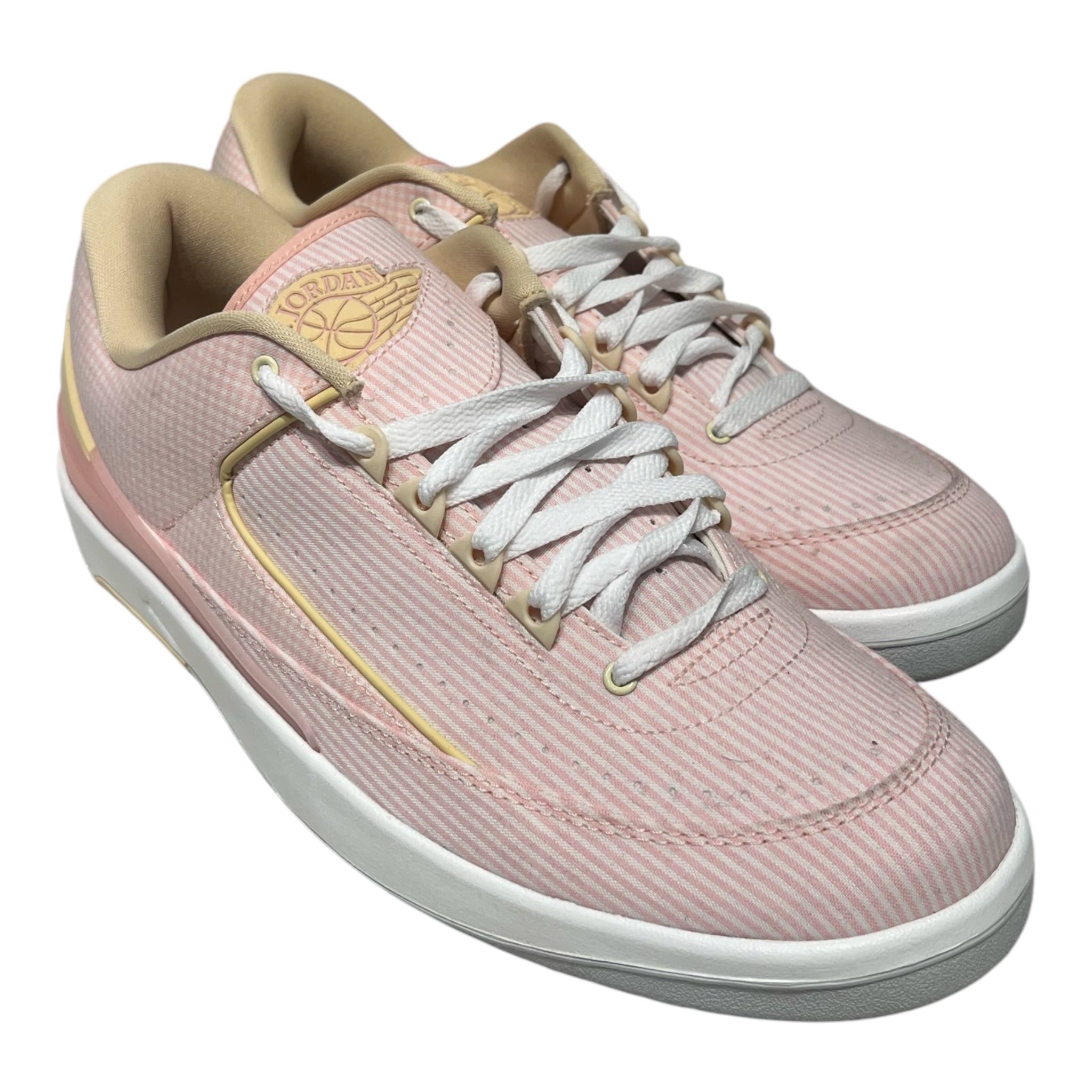 NIKE/AIR JORDAN 2 RETRO LOW/Low-Sneakers/US 11/Stripe/Cotton/PNK/DX6930-600 view 1