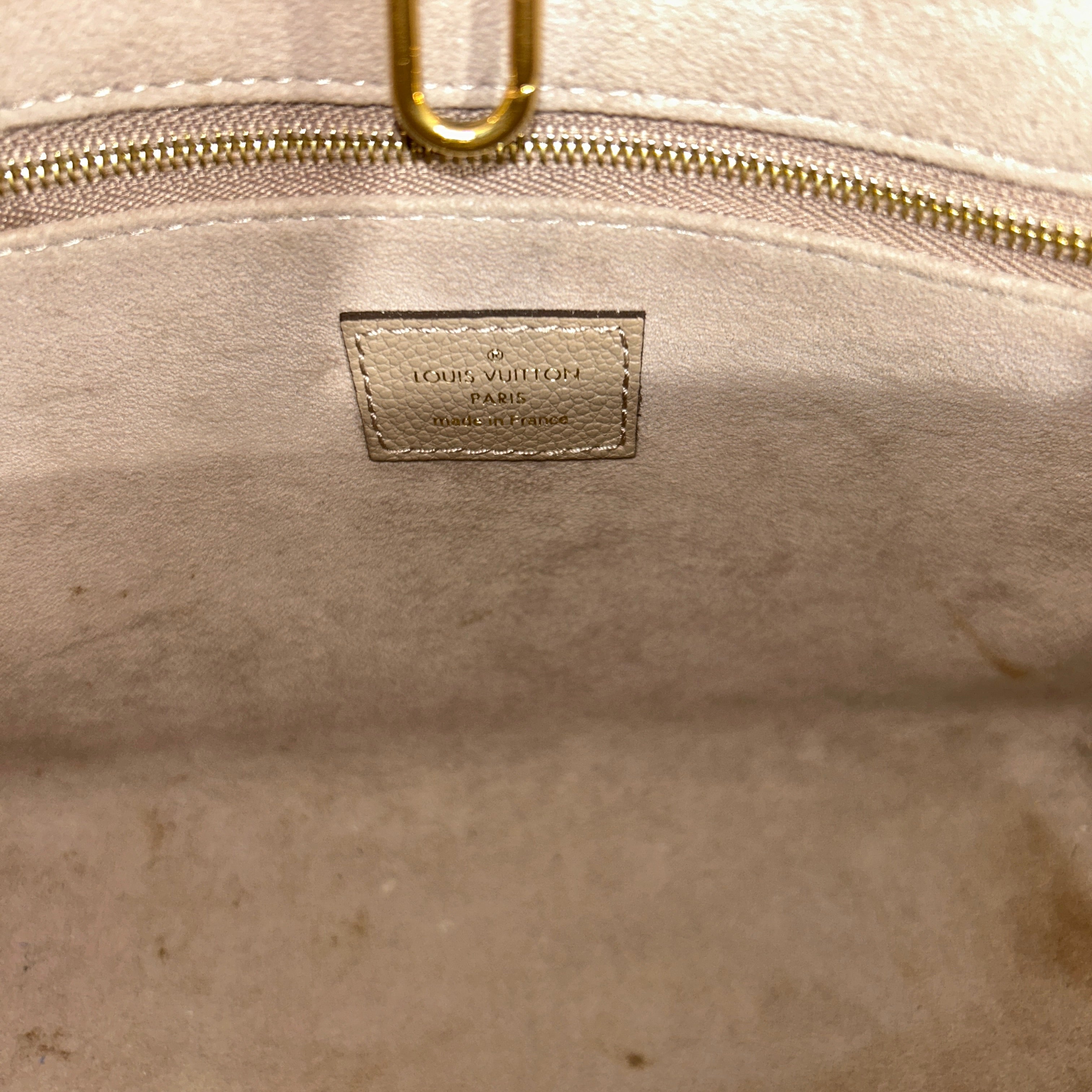 LOUIS VUITTON/Bag/Monogram/Leather/CRM/ON THE GO PM view 7
