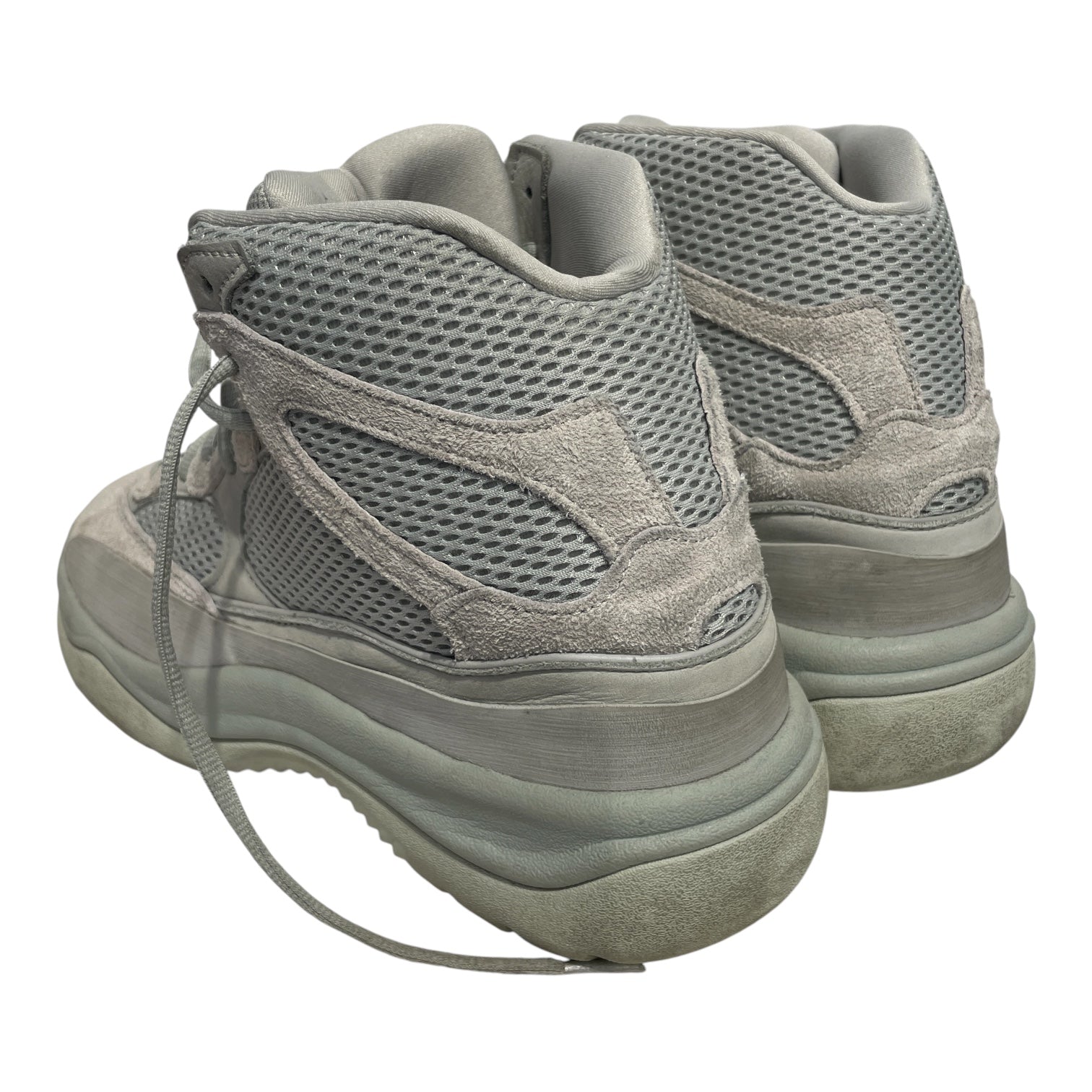 YEEZY/Lace Up Boots/US 10.5/Suede/SLV/DESERERT BOOT "SALT" view 2