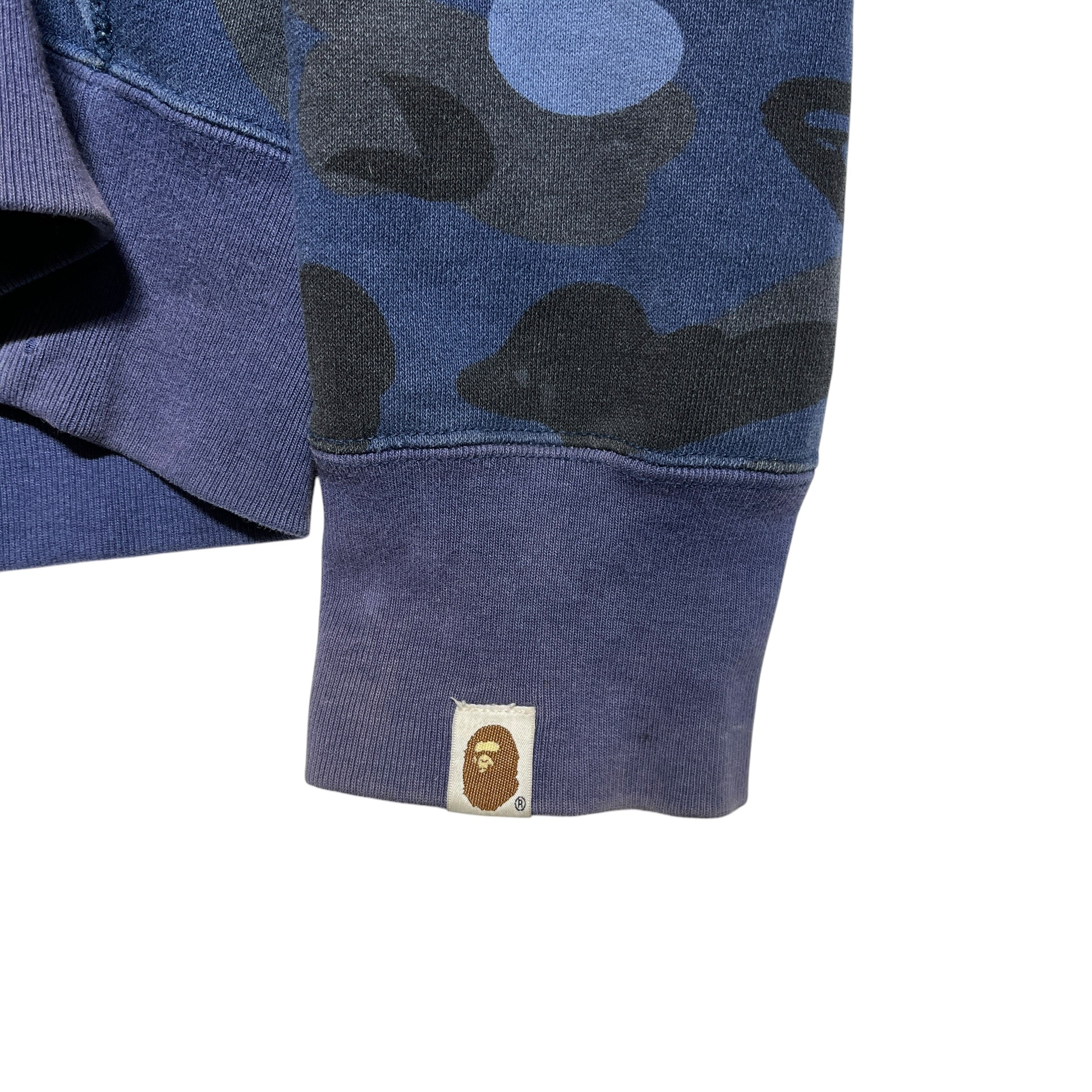 A BATHING APE/Zip Up Hoodie/XXL/Cotton/NVY/ view 5