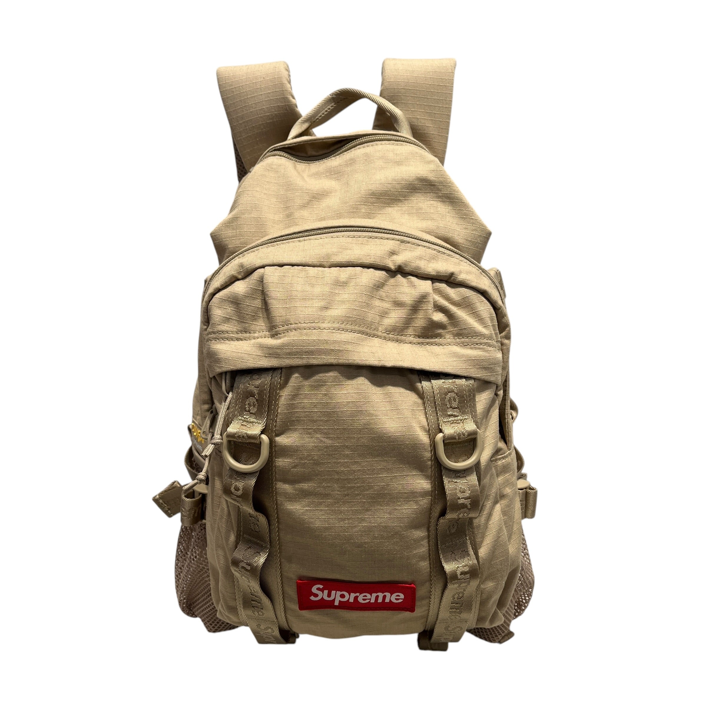 Supreme/Backpack/Nylon/KHK/cordura view 1