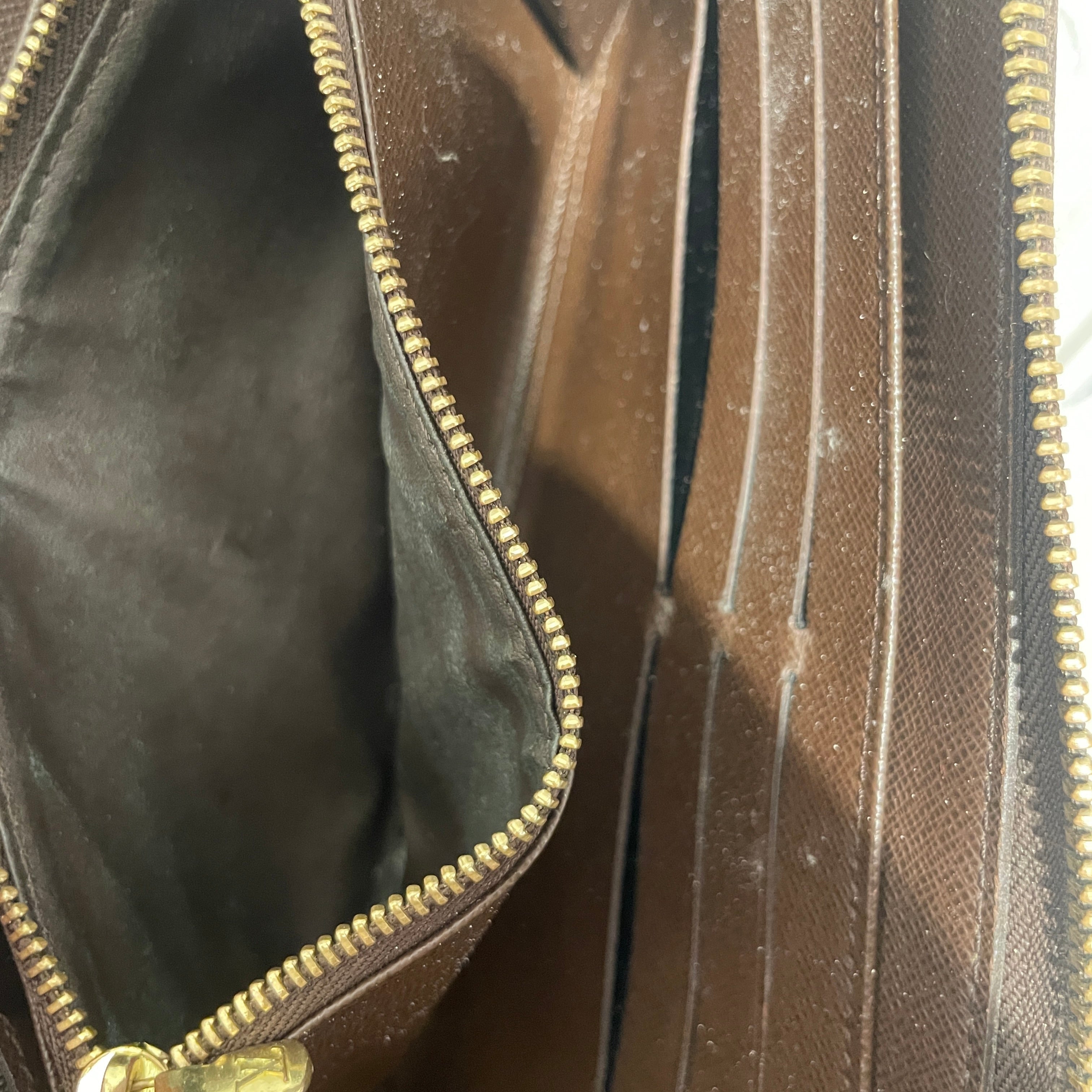 LOUIS VUITTON/Clutch Bag/Monogram/Leather/BRW/clemence view 7